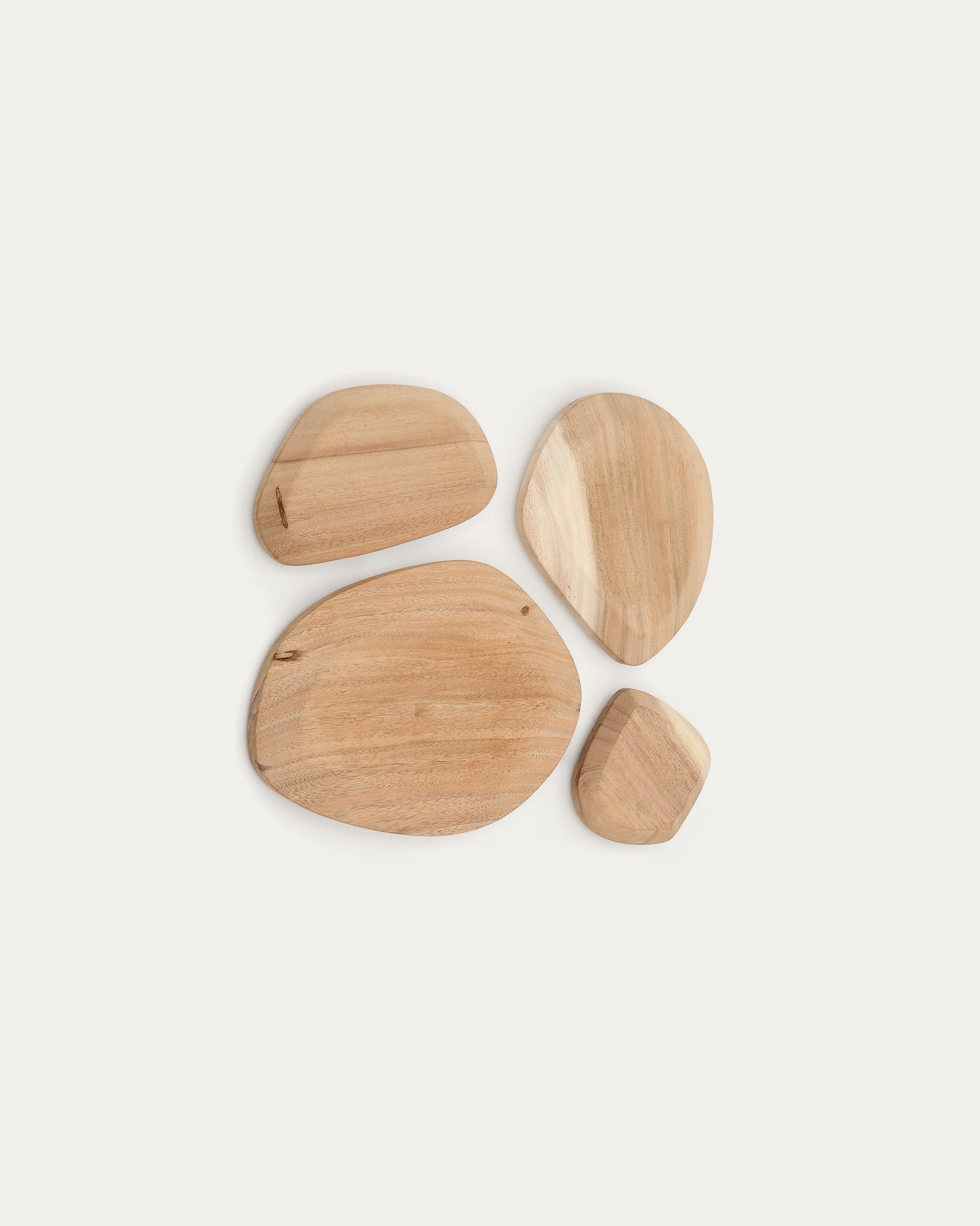 Selem Set of 4 mungur wood wall panels - Product View