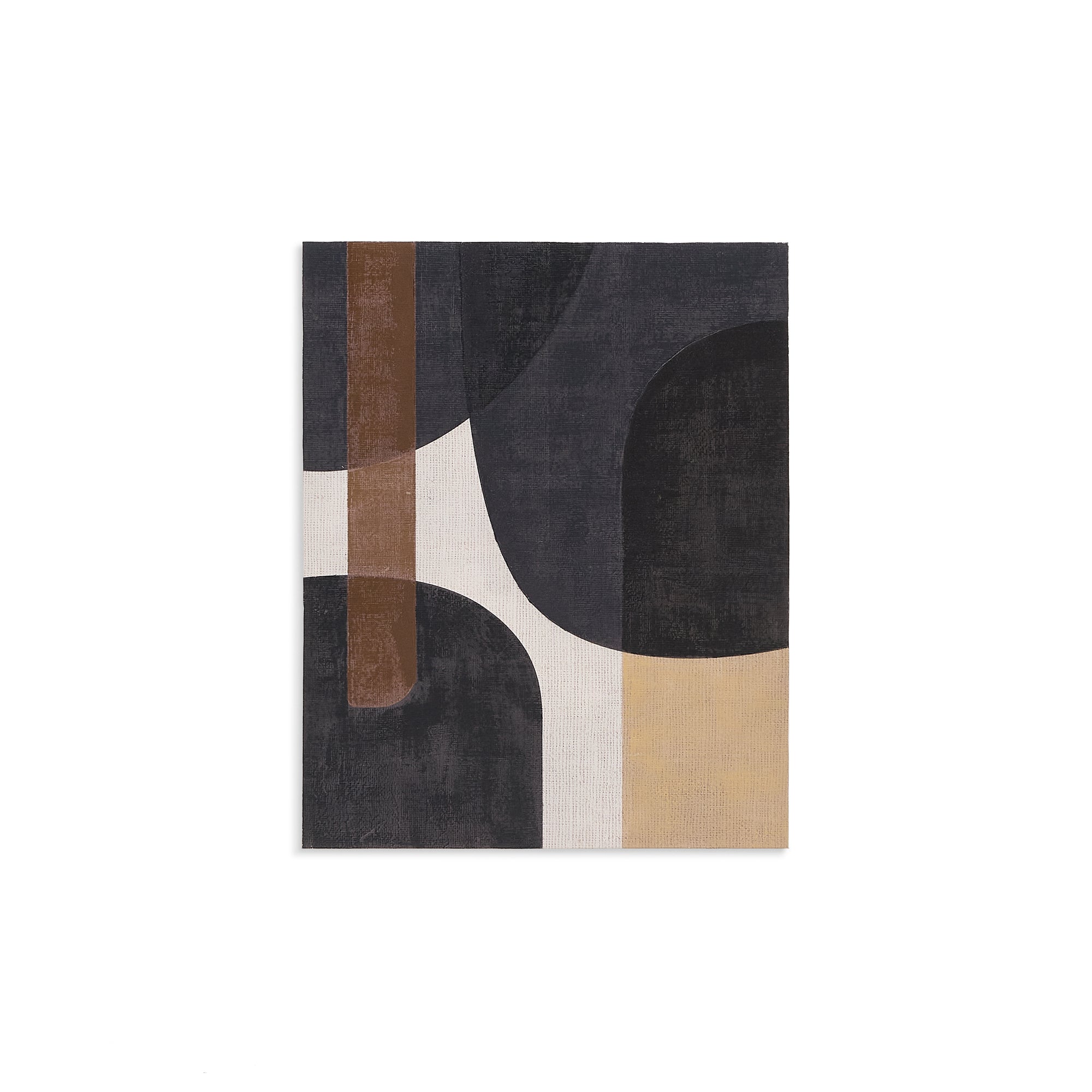Tonol, brown abstract canvas, 100 x 80 cm - Product Image