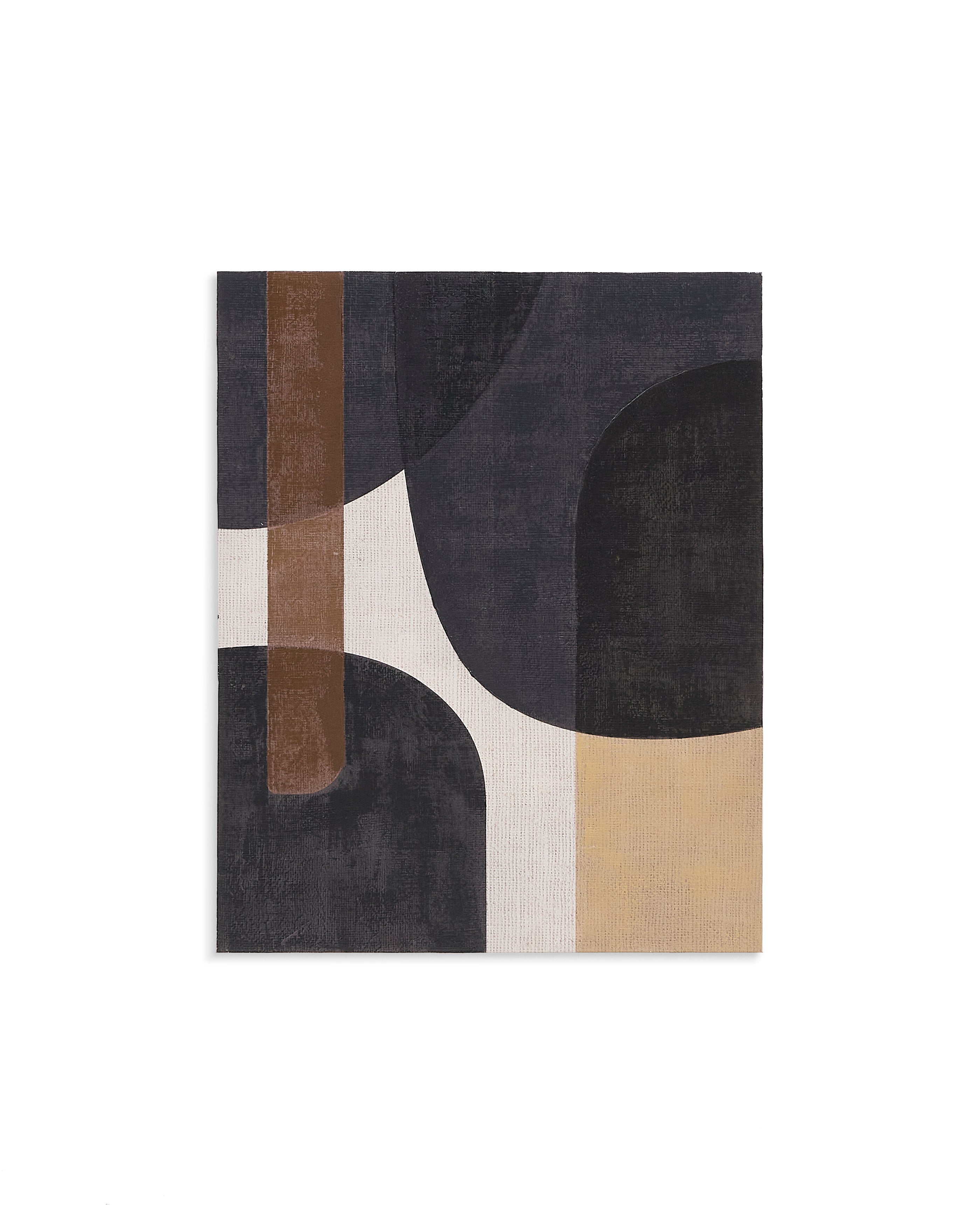 Tonol, brown abstract canvas, 100 x 80 cm - Product Image