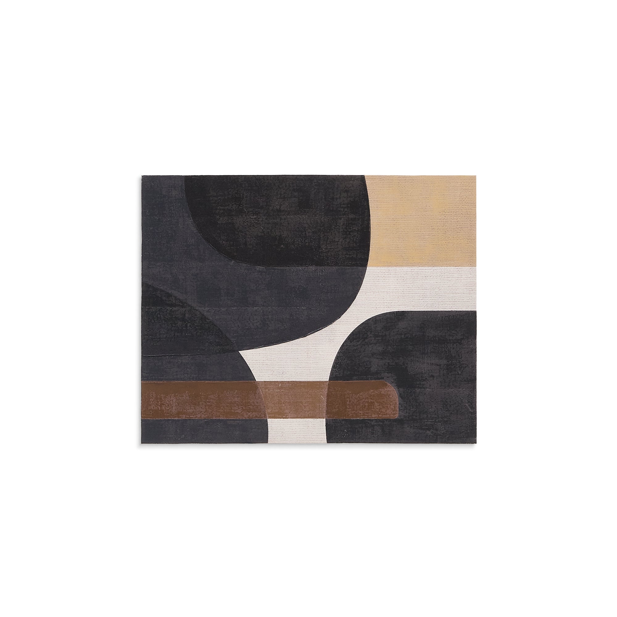 Tonol, brown abstract canvas, 100 x 80 cm - Product Image