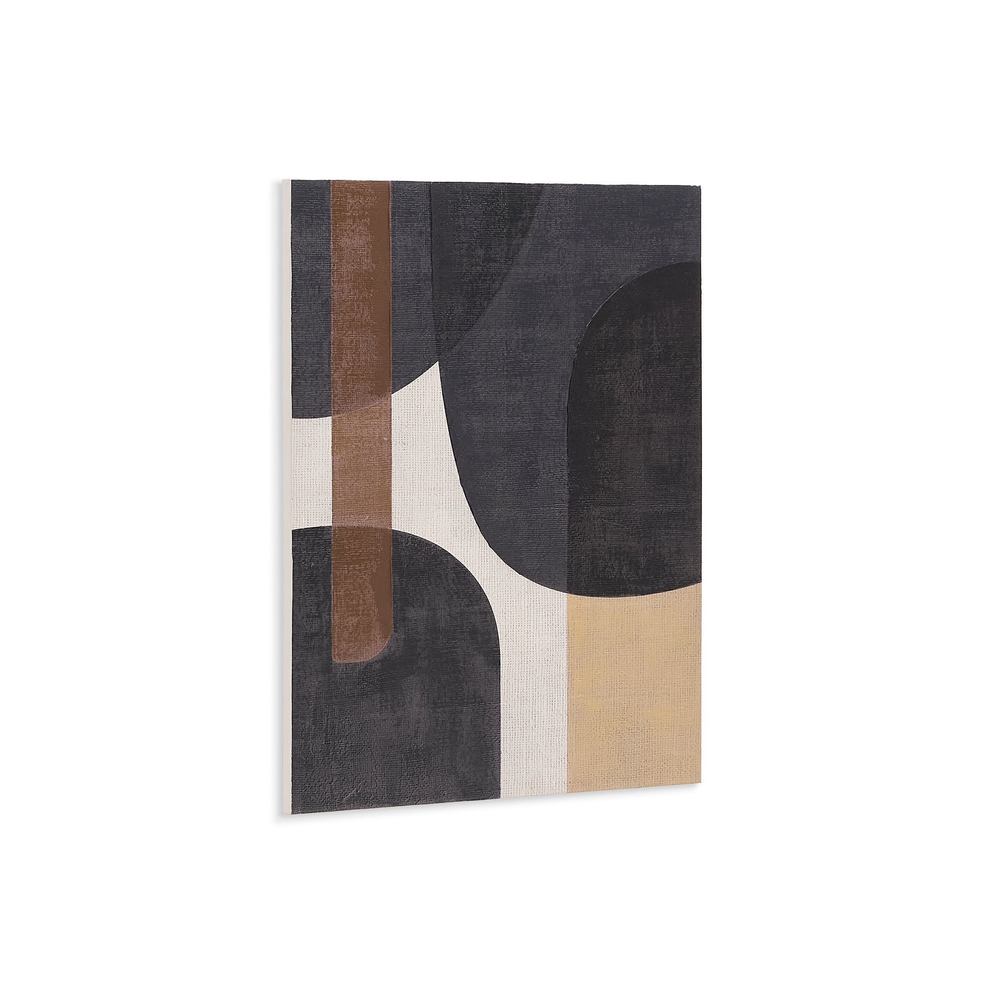 Tonol, brown abstract canvas, 100 x 80 cm - Product Image