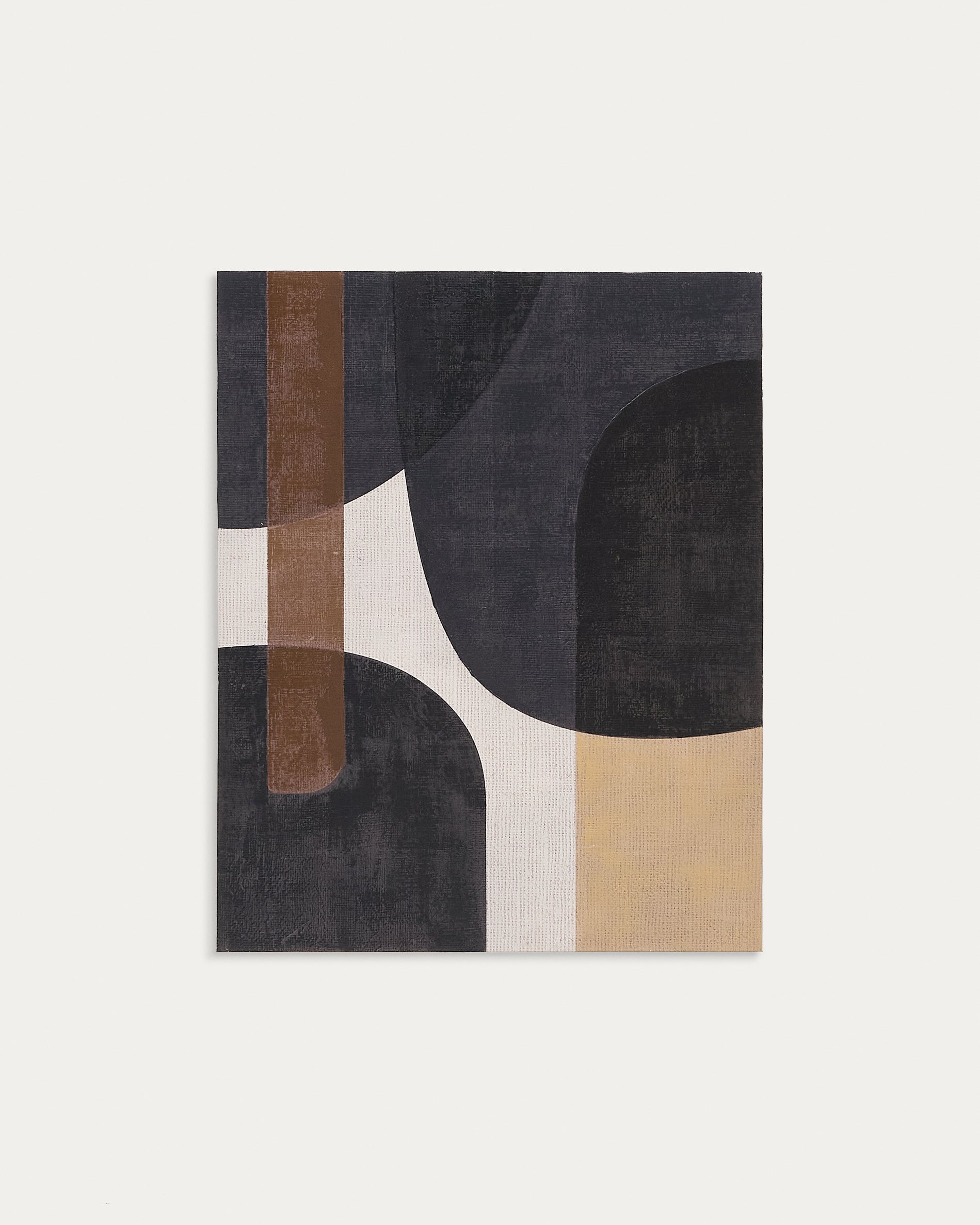 Tonol, brown abstract canvas, 100 x 80 cm - Product View