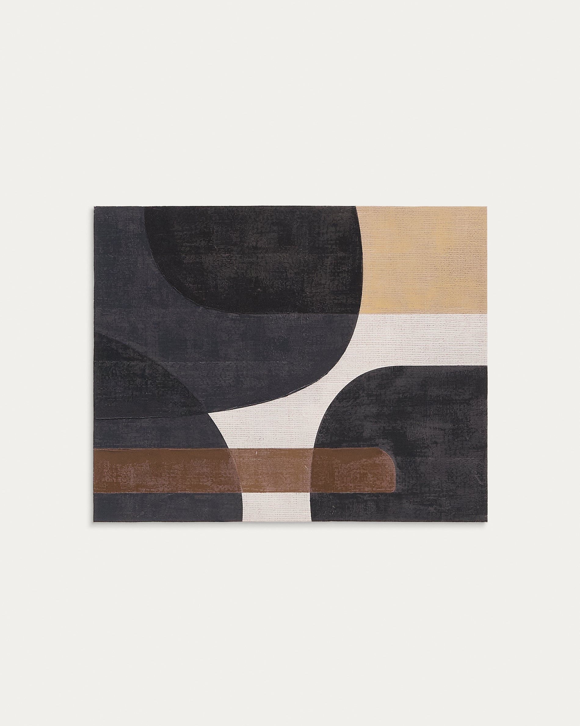 Tonol, brown abstract canvas, 100 x 80 cm - Product View