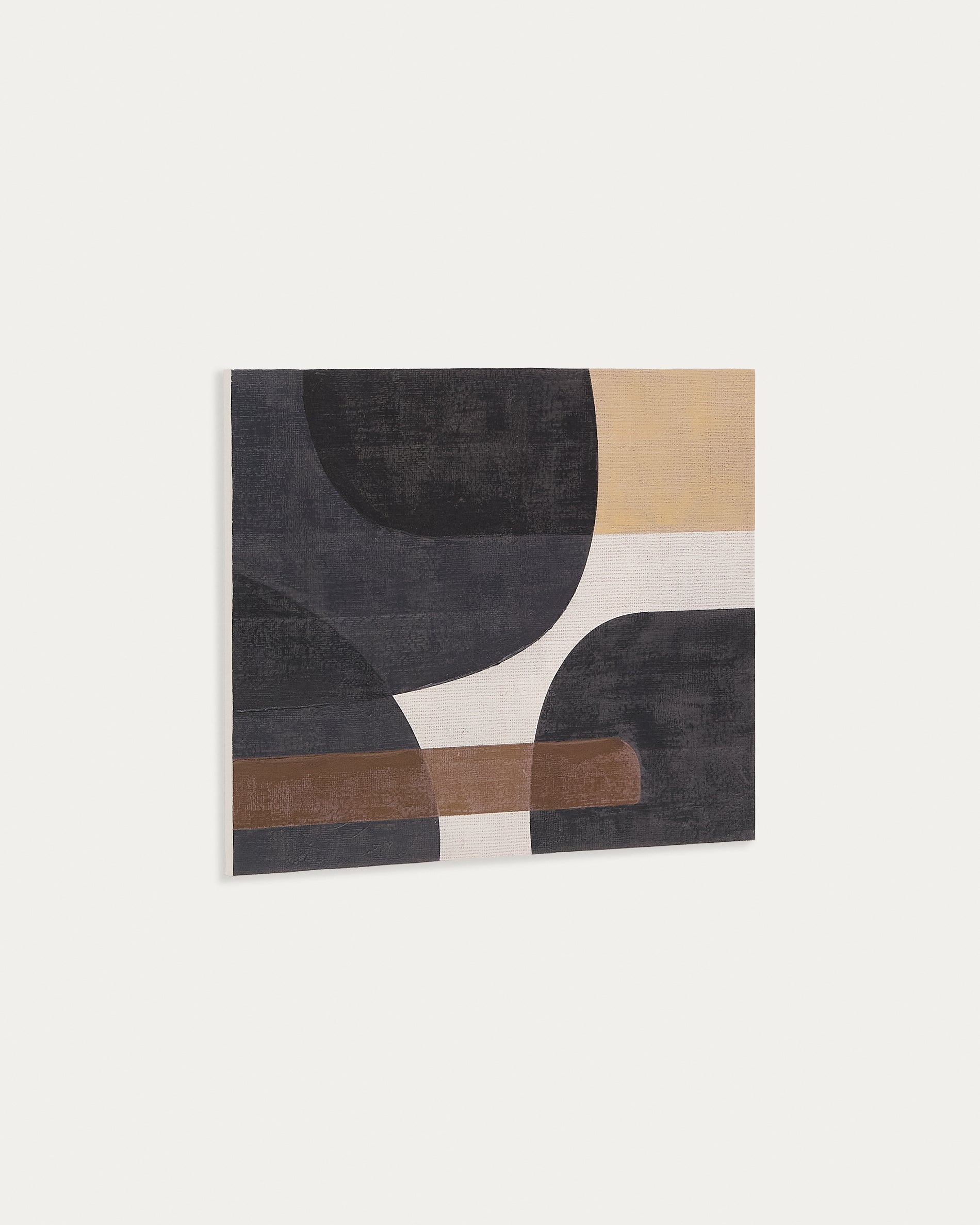 Tonol, brown abstract canvas, 100 x 80 cm - Product View