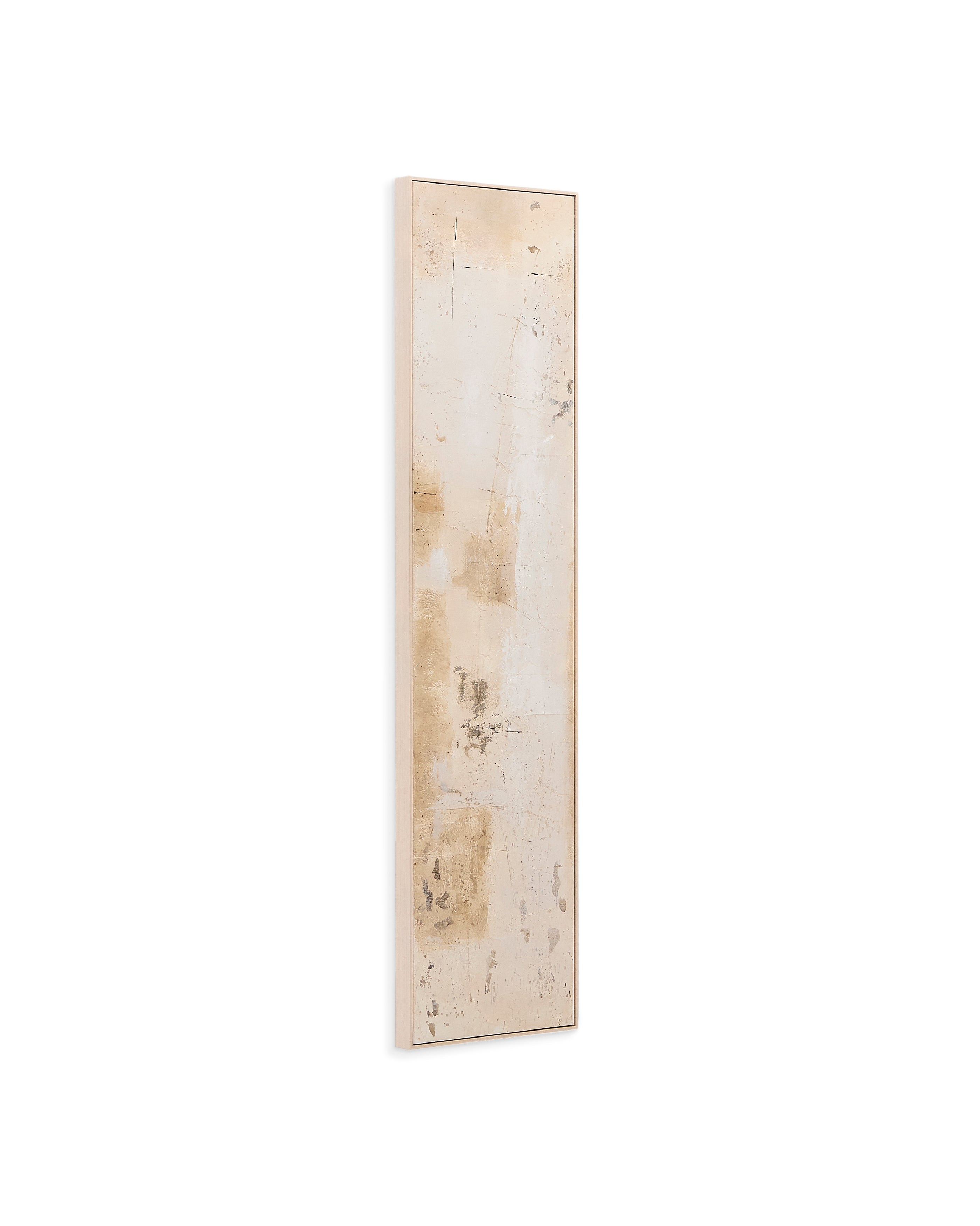Silpa dark beige abstract picture, 182 x 47 cm - Product Image