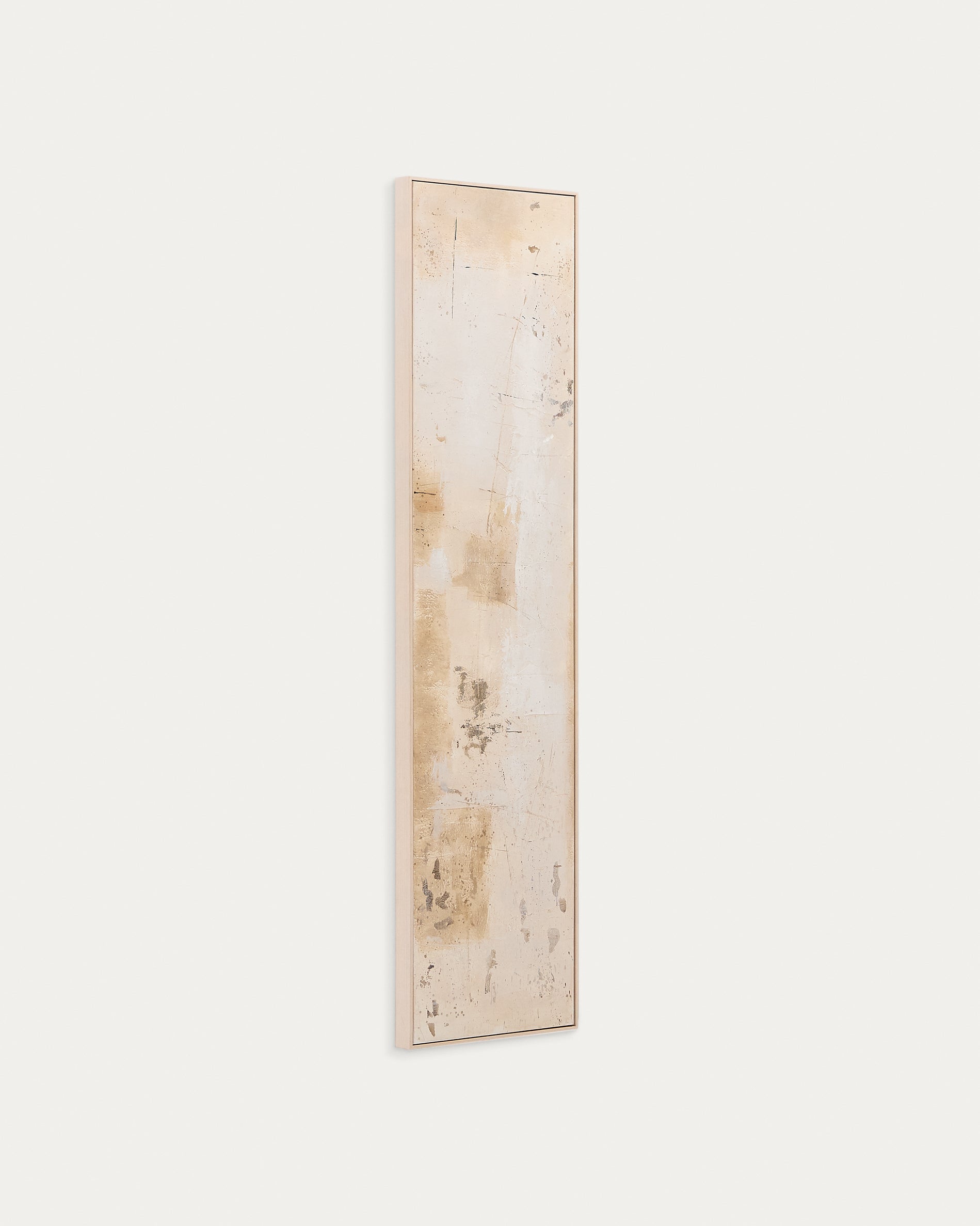 Silpa dark beige abstract picture, 182 x 47 cm - Product View