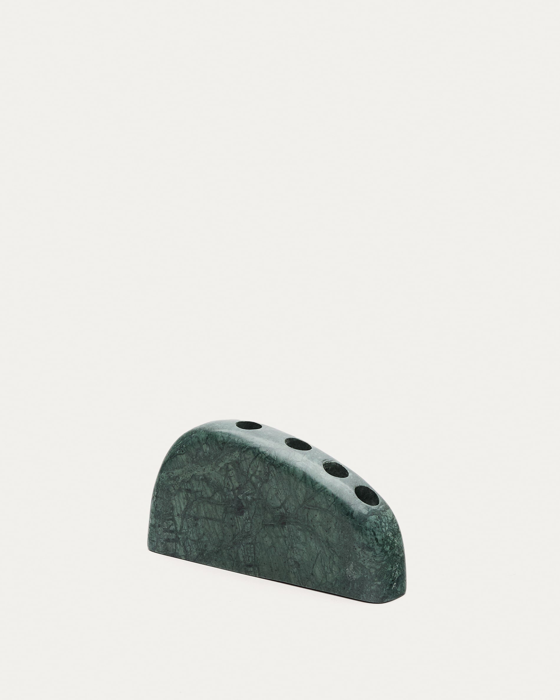 Signe nagy, zöld márvány gyertyaállvány, 10 cm