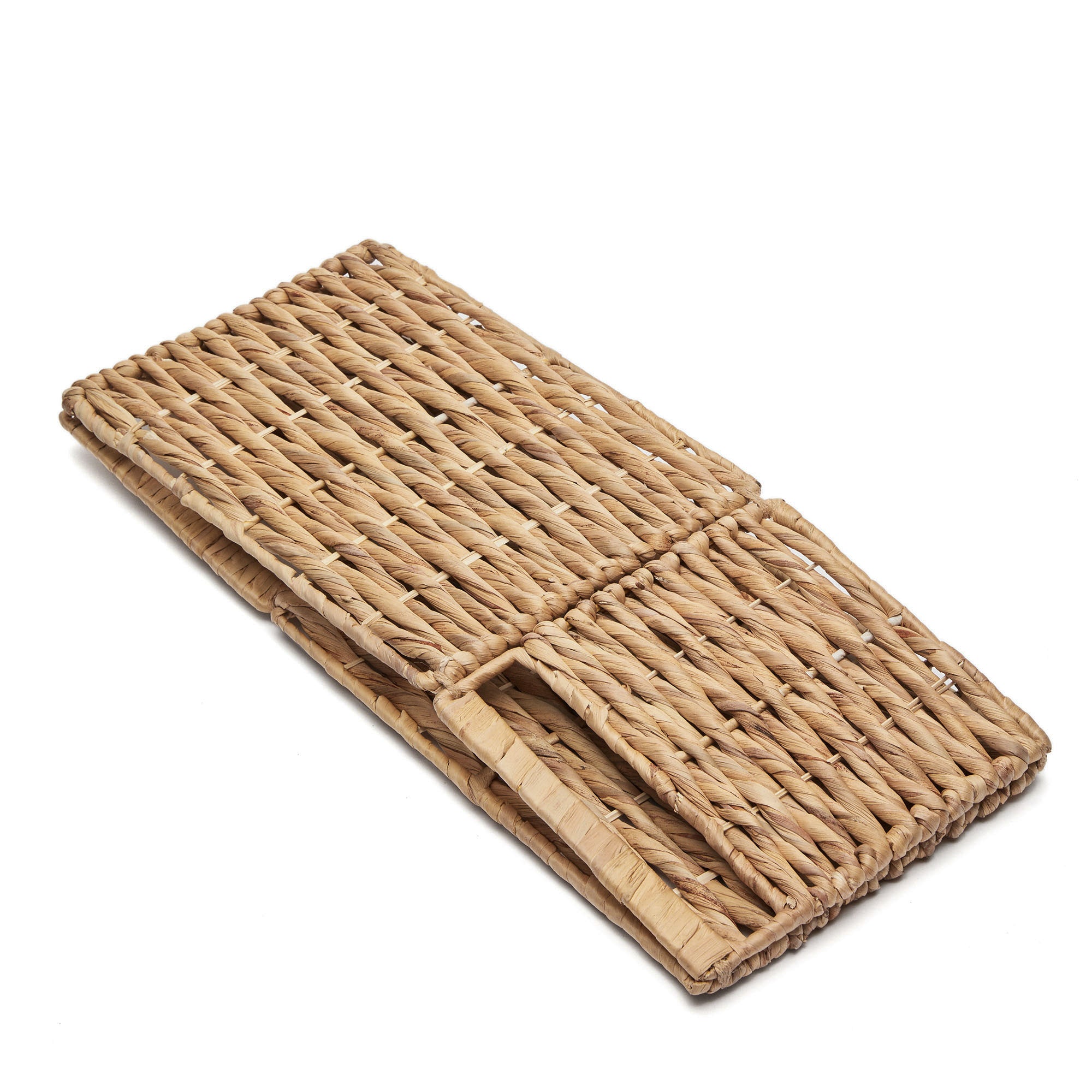 Words basket made from natural fibres with a natural finish - Product Image