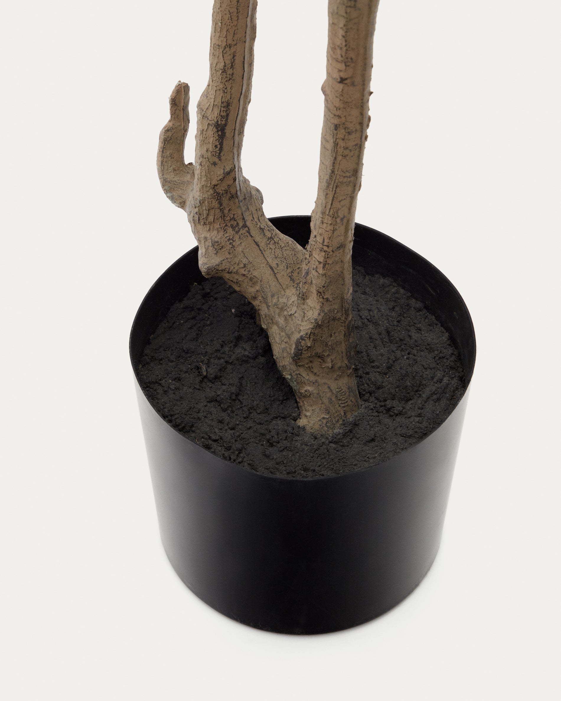 Enkianthus artificial tree with black pot 214 cm - Detail