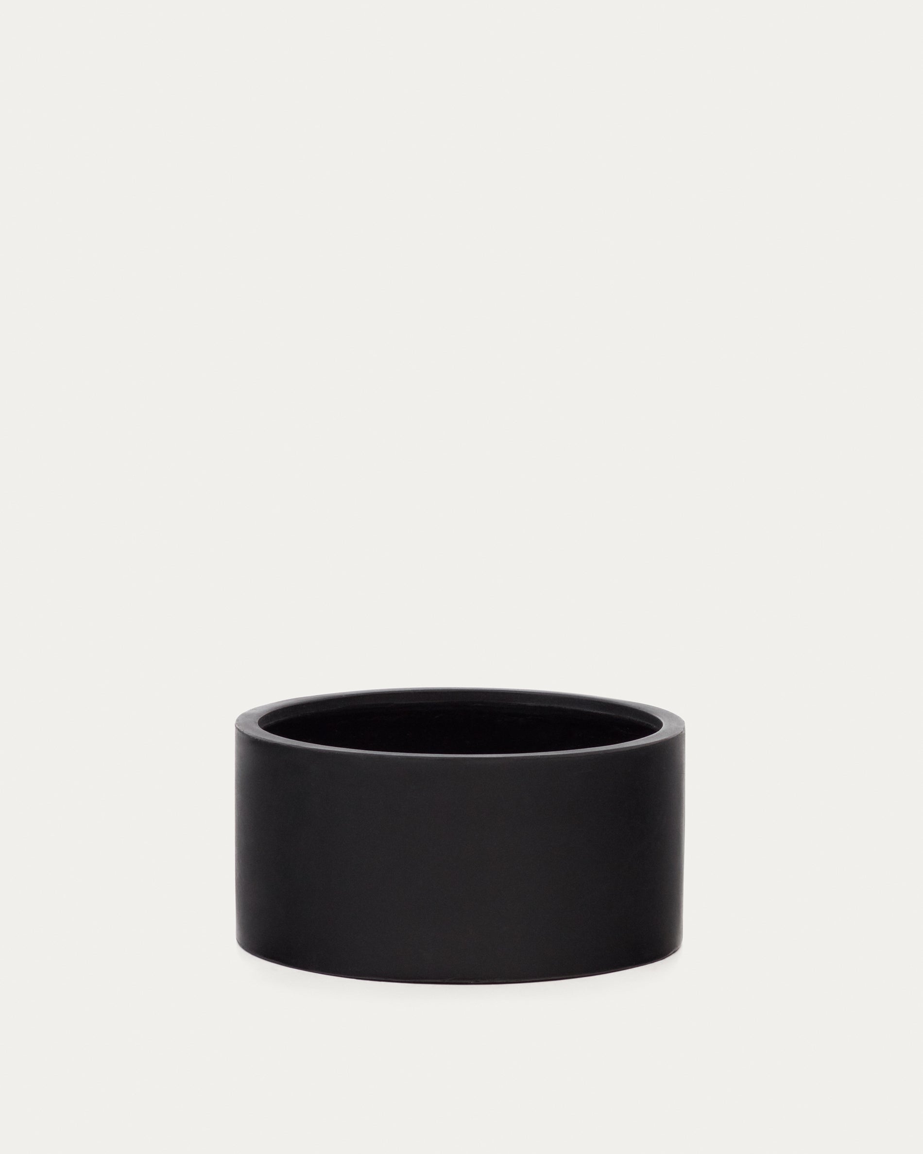 Aiguablava plant pot in black cement, Ø 62 cm - Product View