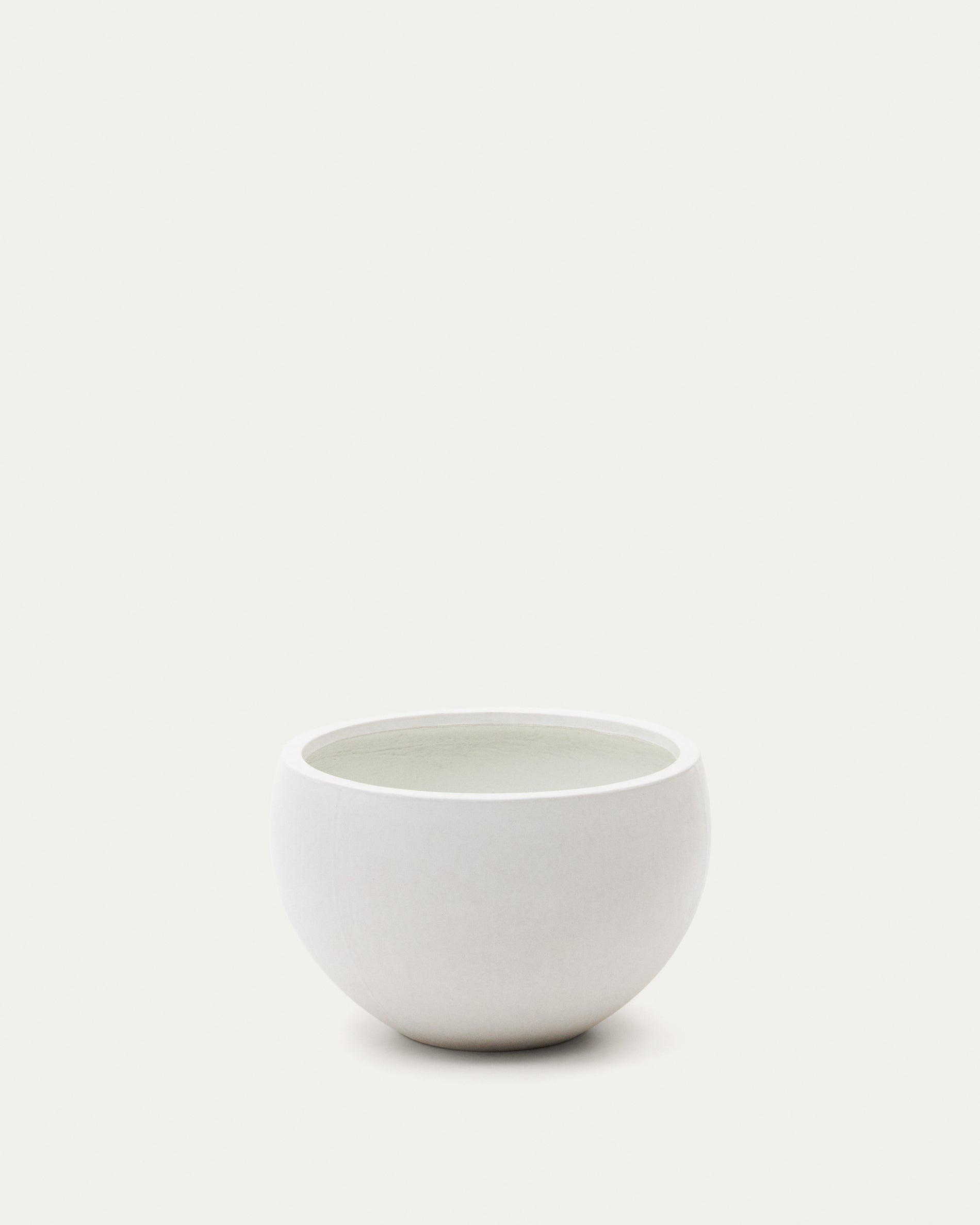 Grau White Cement Planter Ø 56 cm - Product View