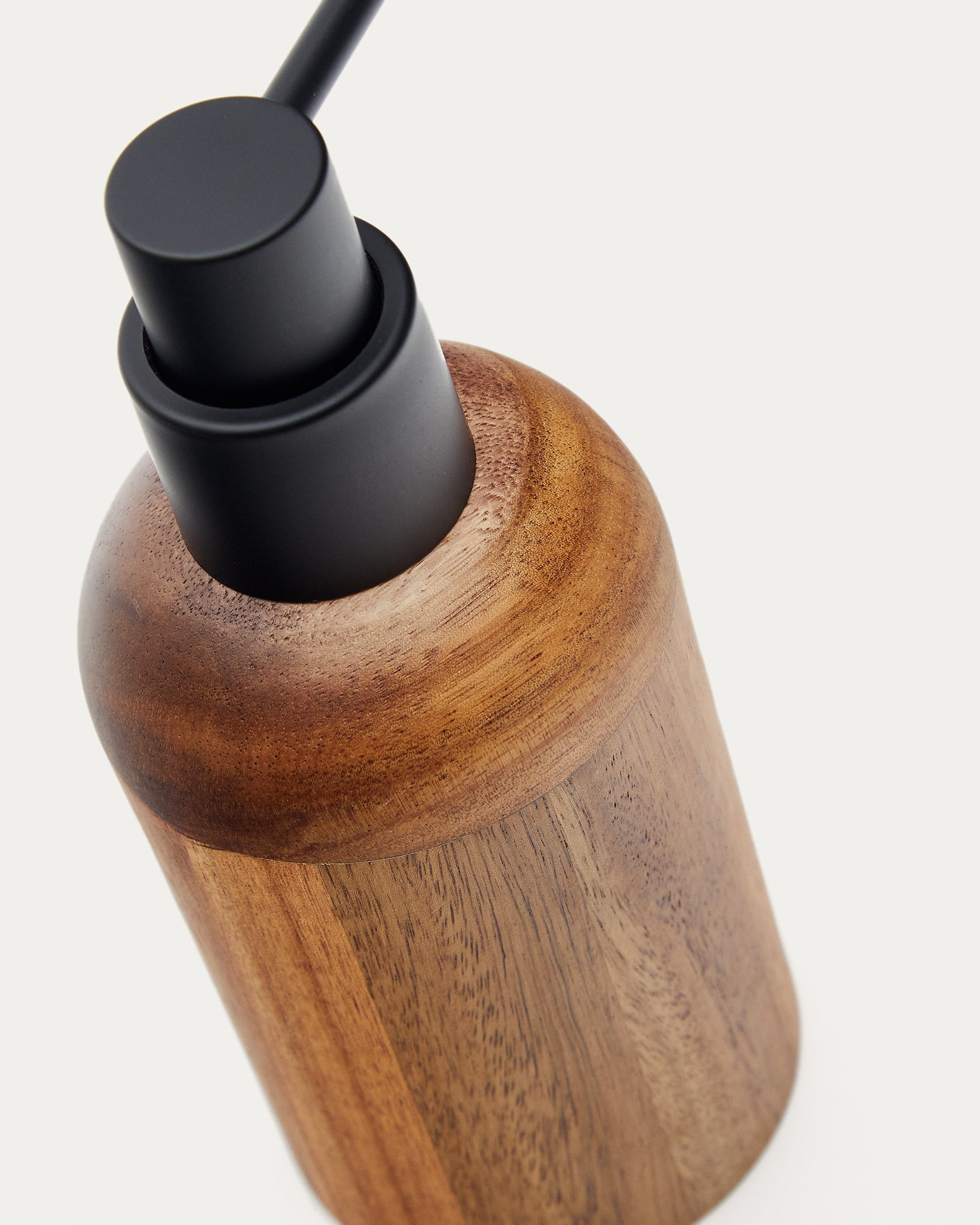 Senda Acacia Wood Soap Dispenser - Detail