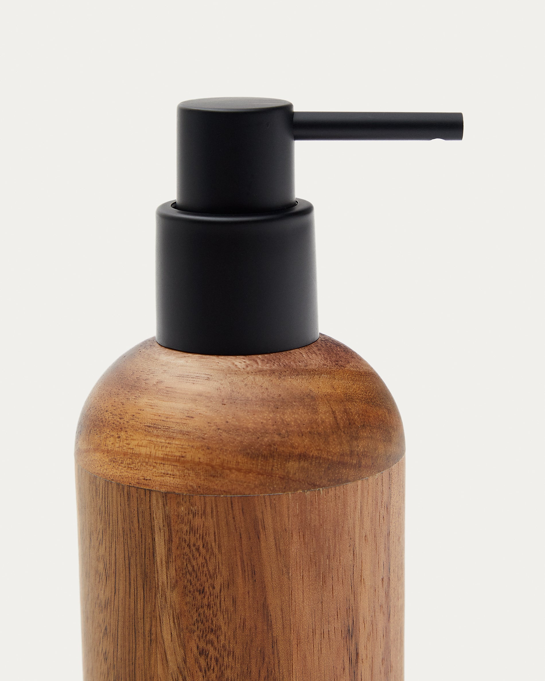 Senda Acacia Wood Soap Dispenser - Detail