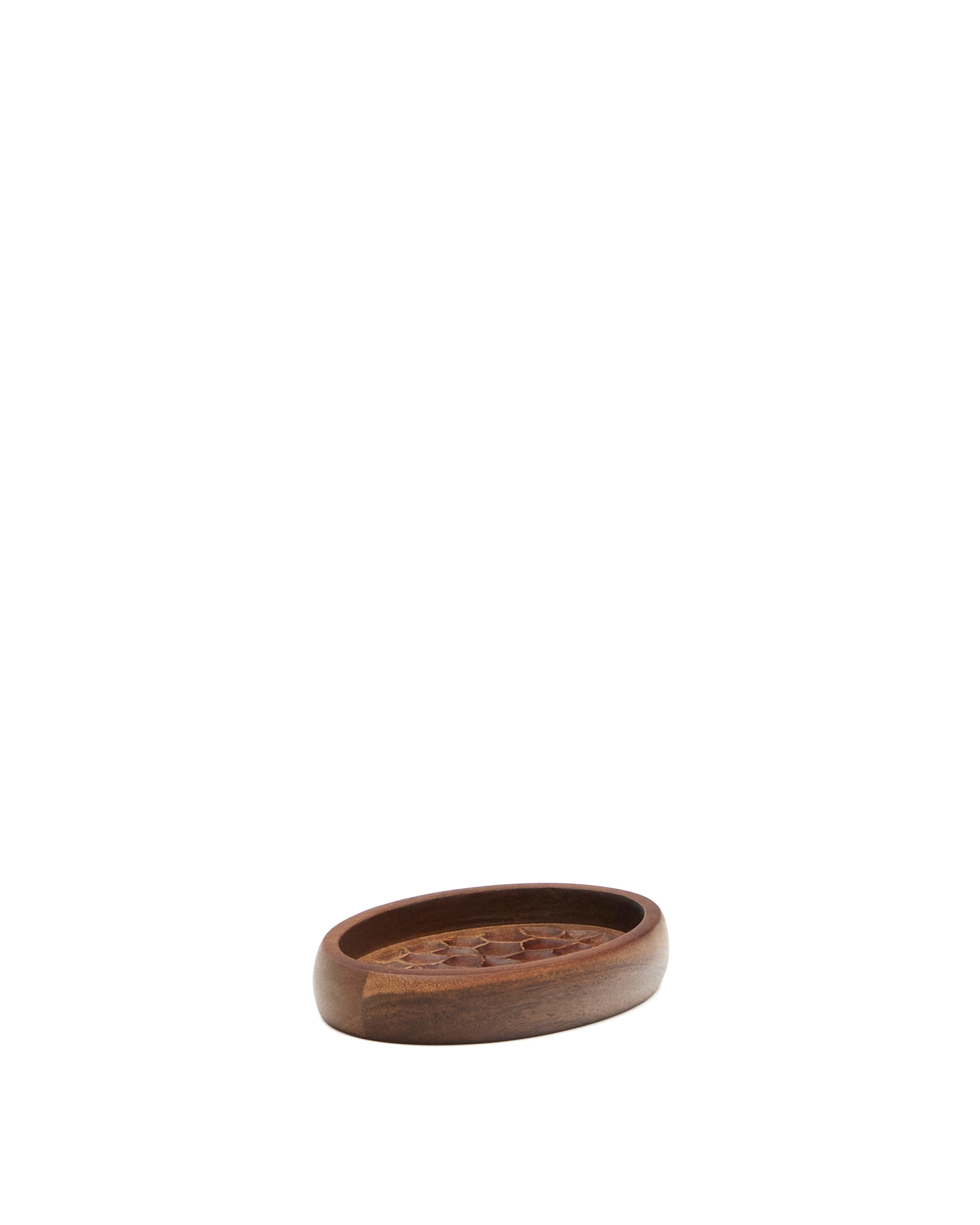 Fraz acacia wood soap dish FSC 100% - Product Image