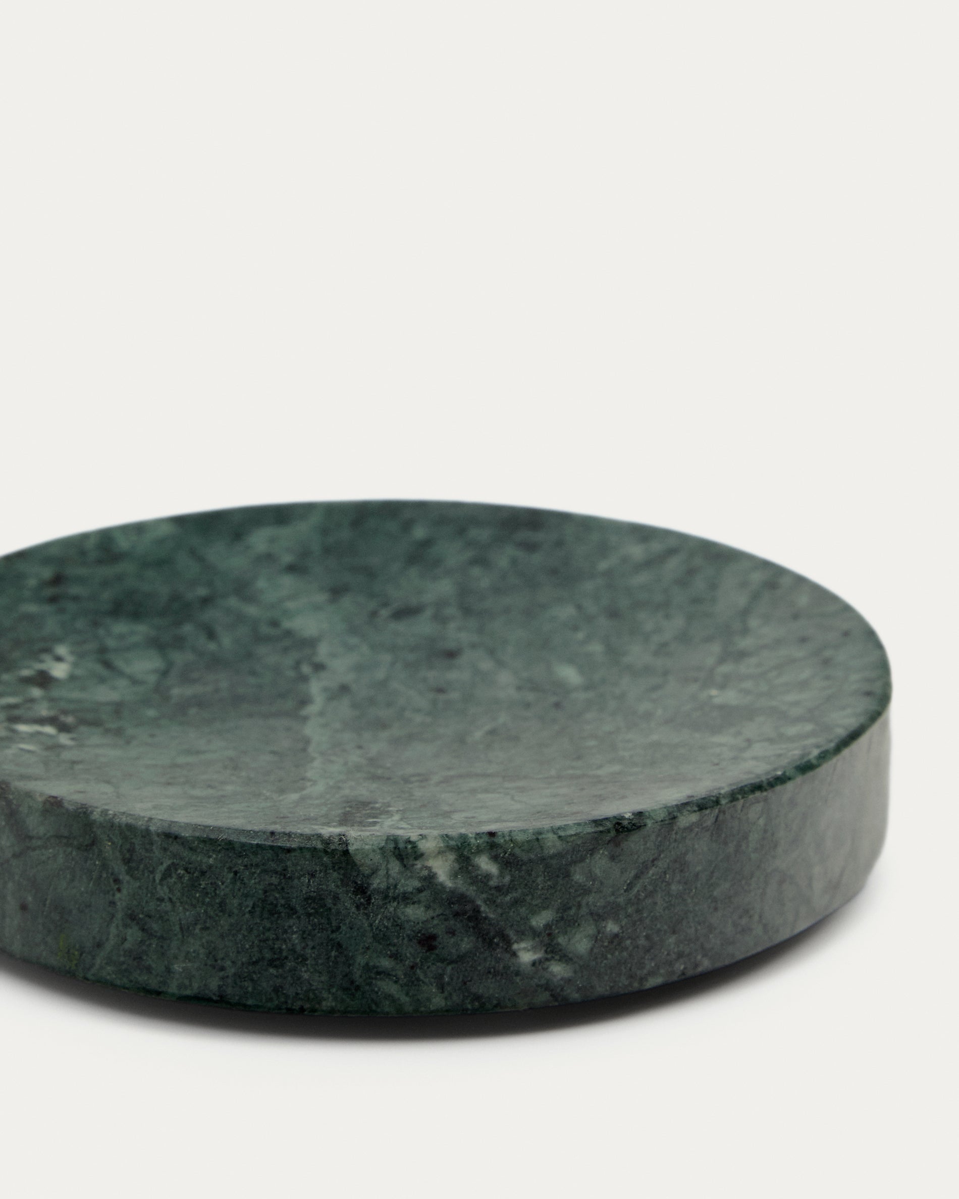 Elenei green marble soap holder - Detail