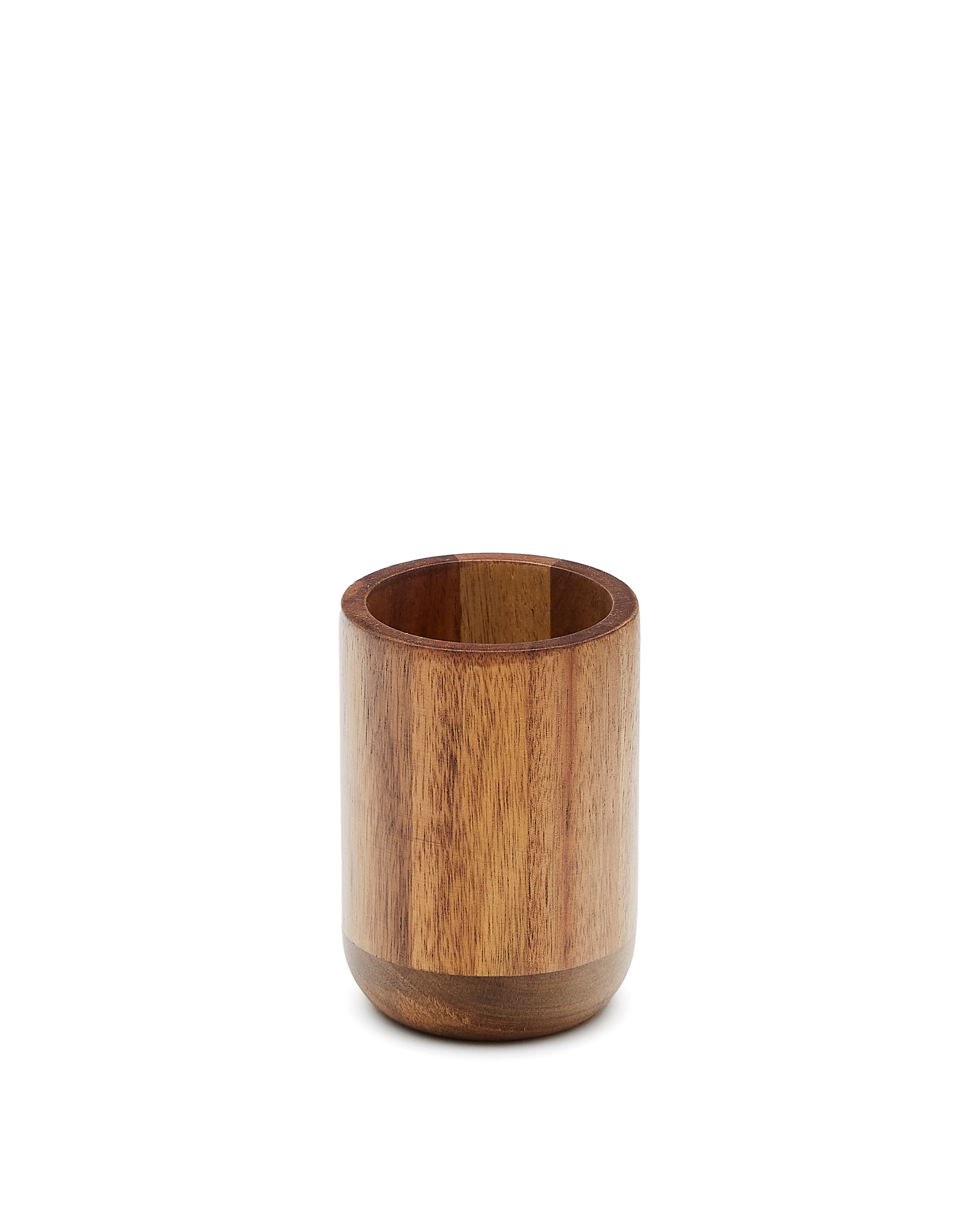 Acacia Wood Senda Toothbrush Holder - Product Image