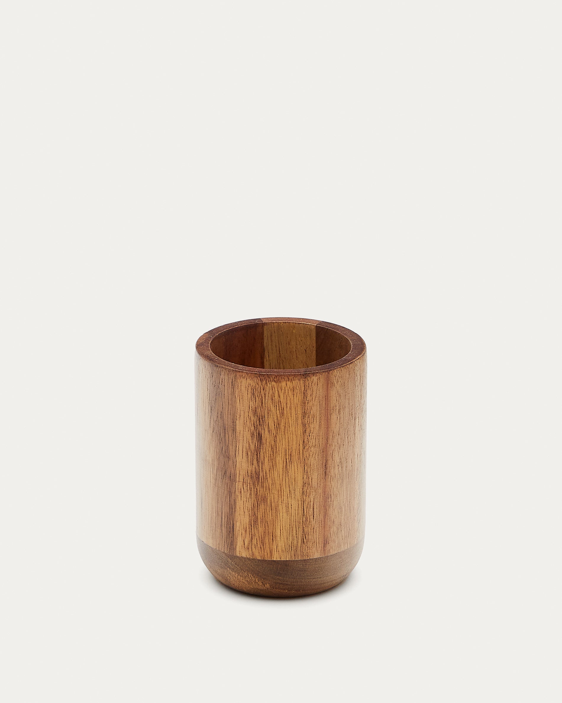 Acacia Wood Senda Toothbrush Holder - Product View