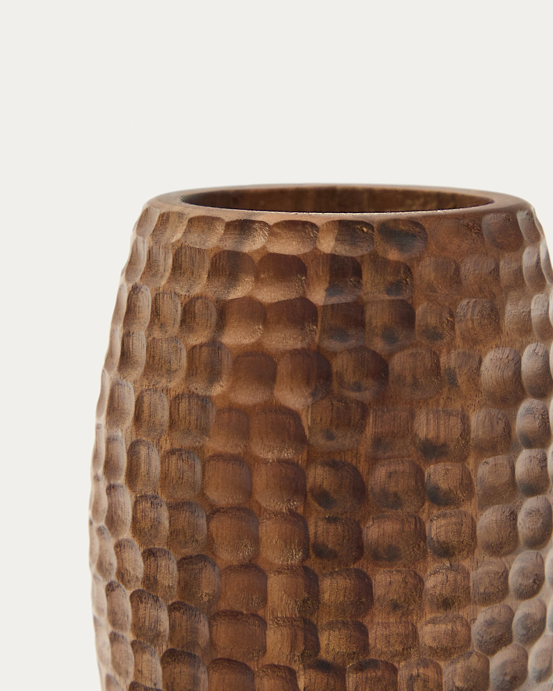 Fraz acacia wood toothbrush holder FSC 100% - Detail