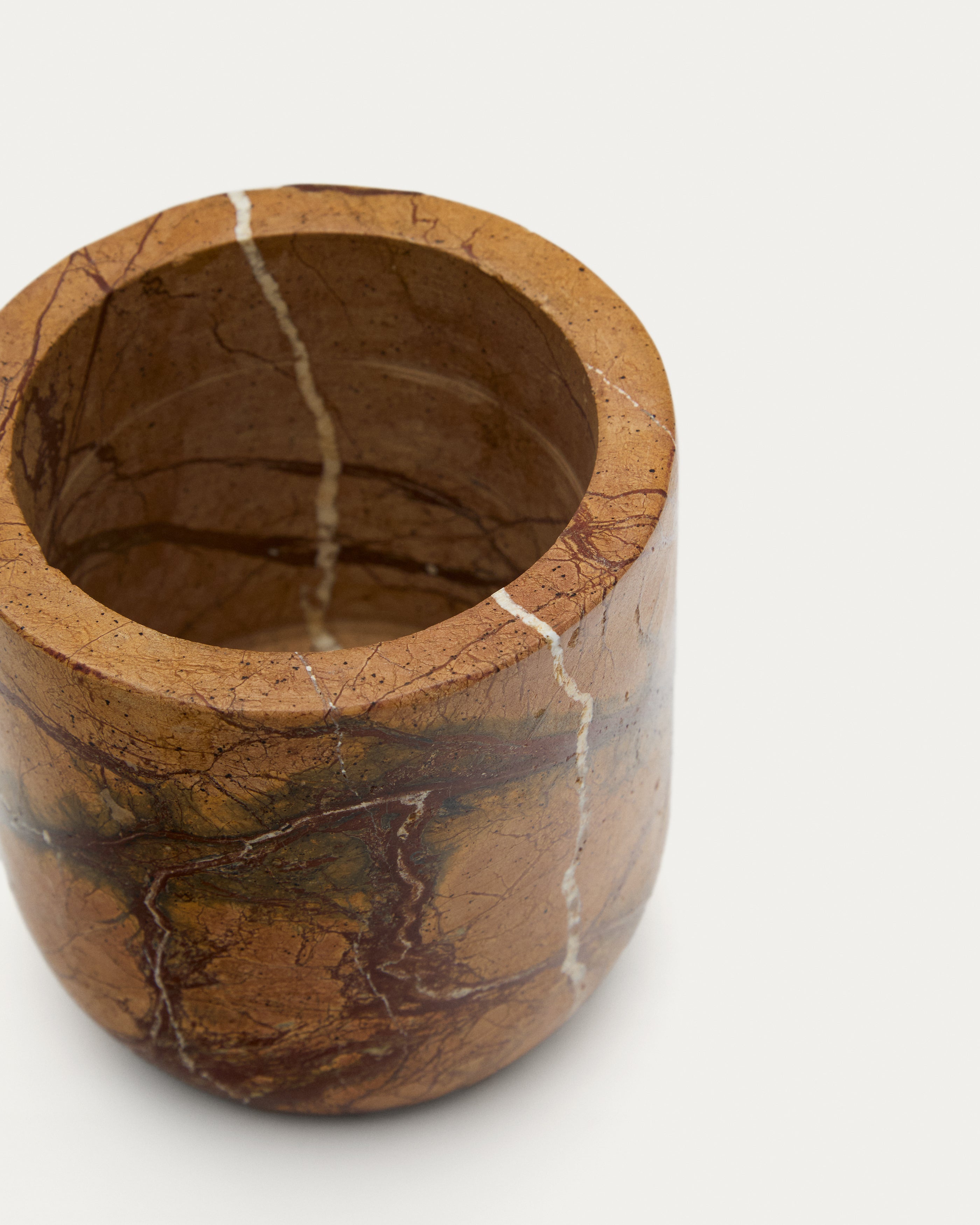 Spalsh beige marble toothbrush holder - Detail