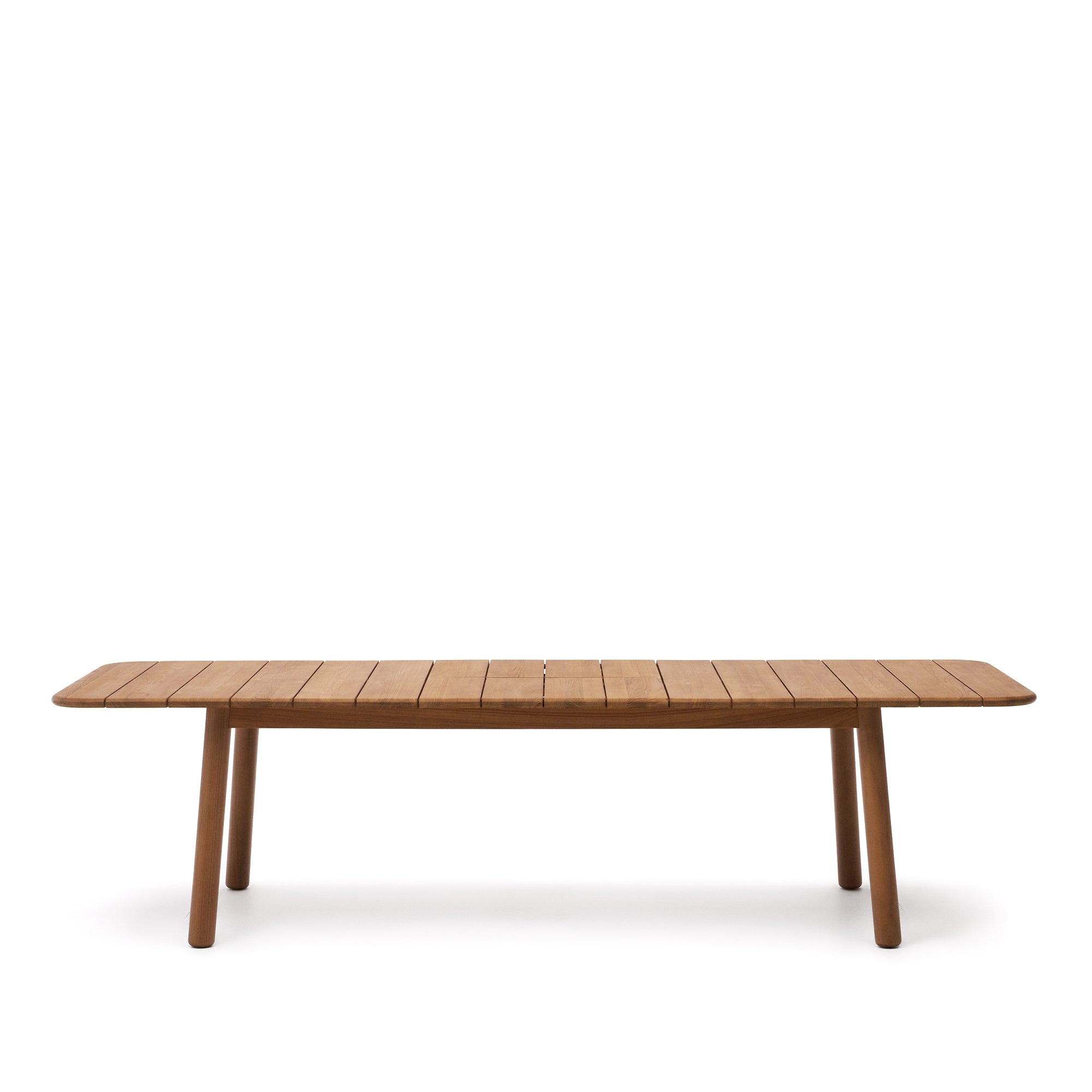 Turqueta extendable table made from solid teak wood, 220 (294) x 100 cm, FSC 100% - Product Image