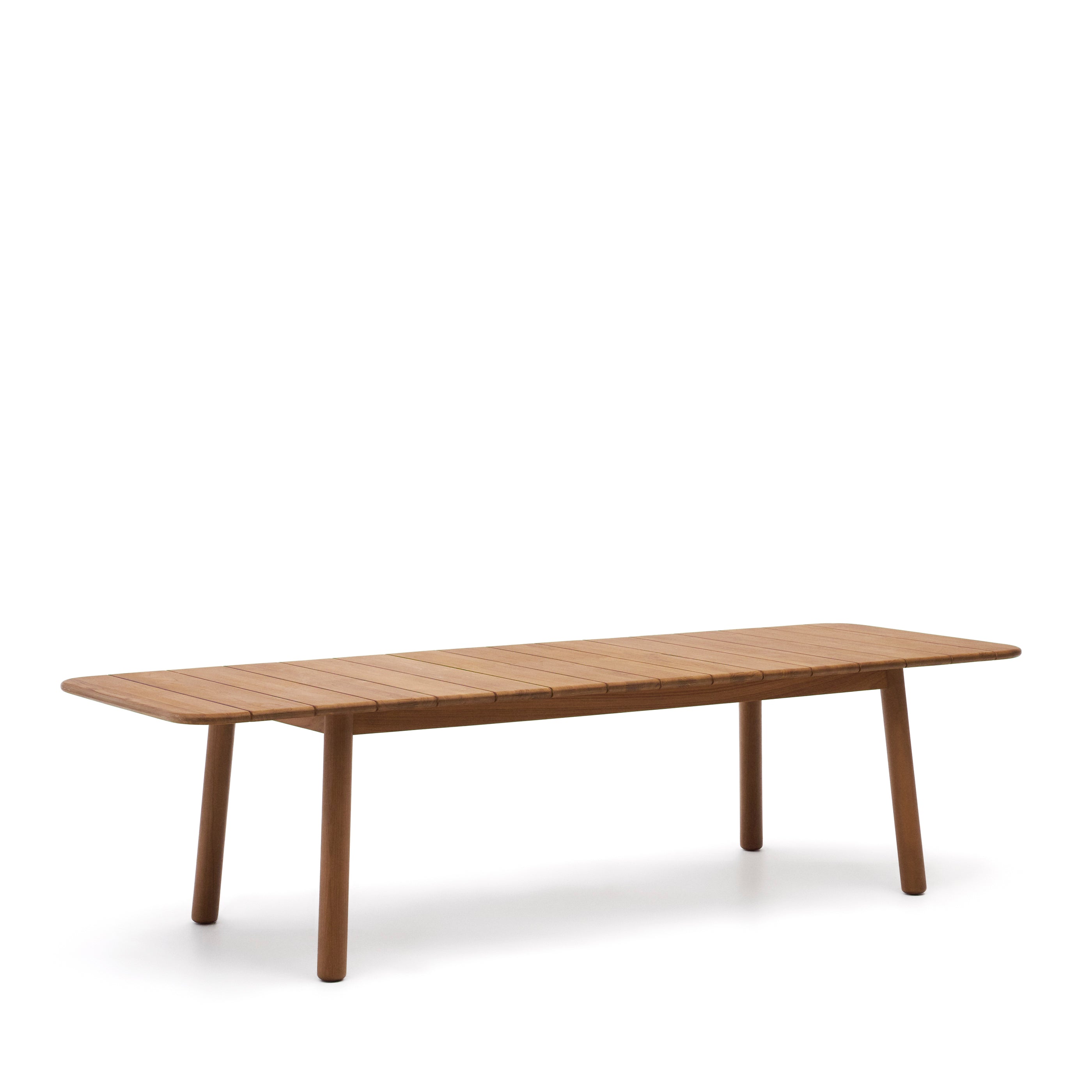 Turqueta extendable table made from solid teak wood, 220 (294) x 100 cm, FSC 100% - Product Image