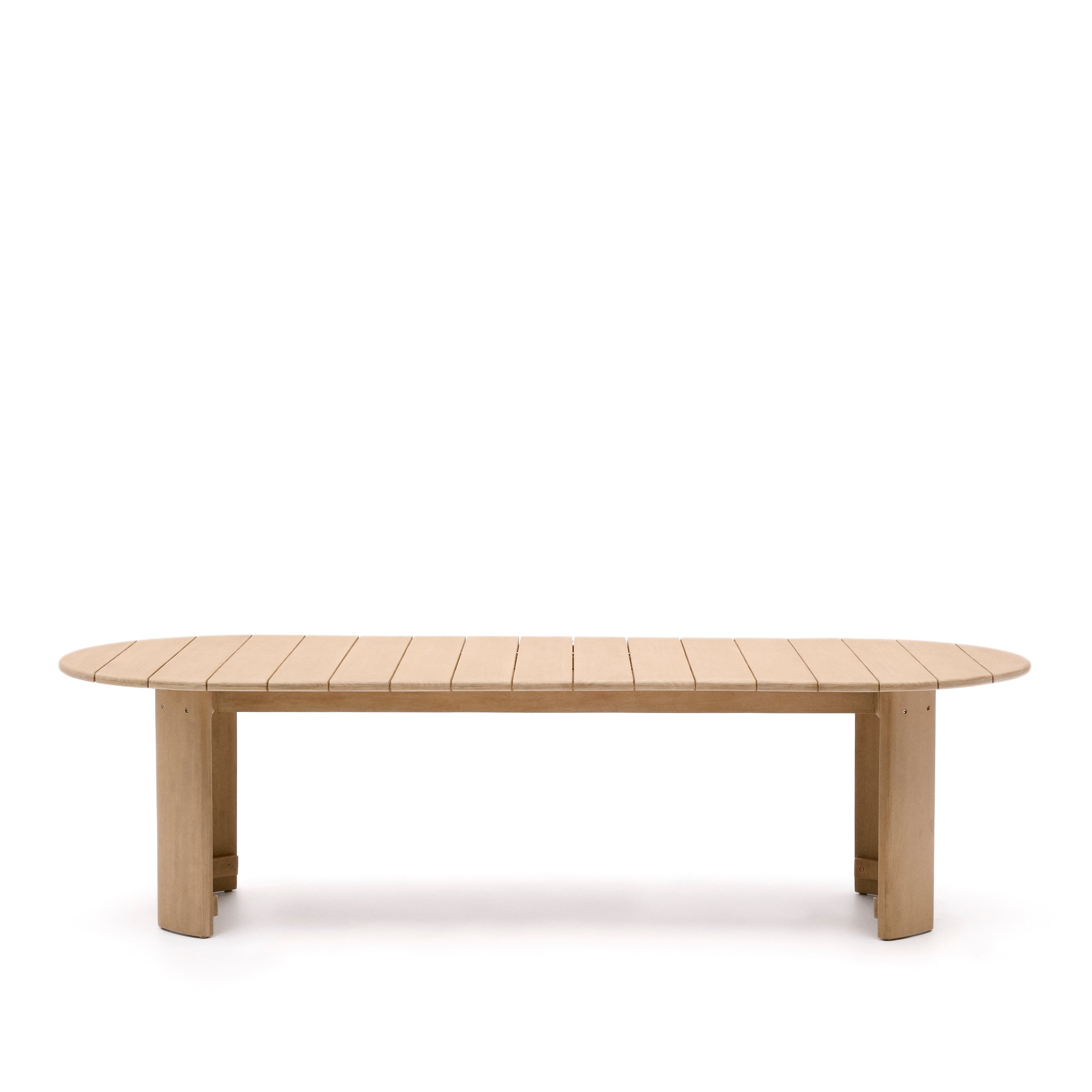 Xoriguer table made of solid eucalyptus wood, 280 x 110 cm, FSC 100% - Product Image
