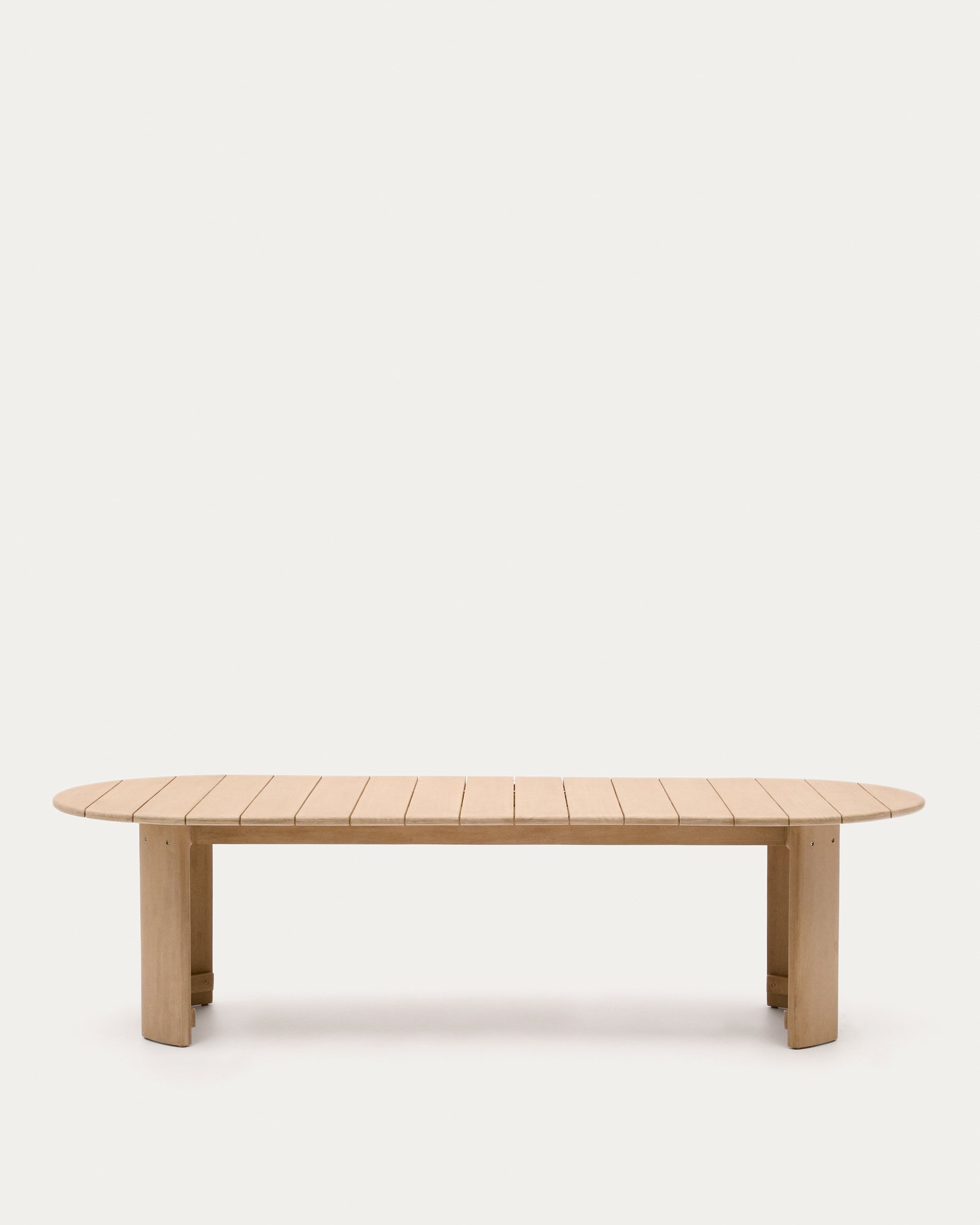 Xoriguer table made of solid eucalyptus wood, 280 x 110 cm, FSC 100% - Product View
