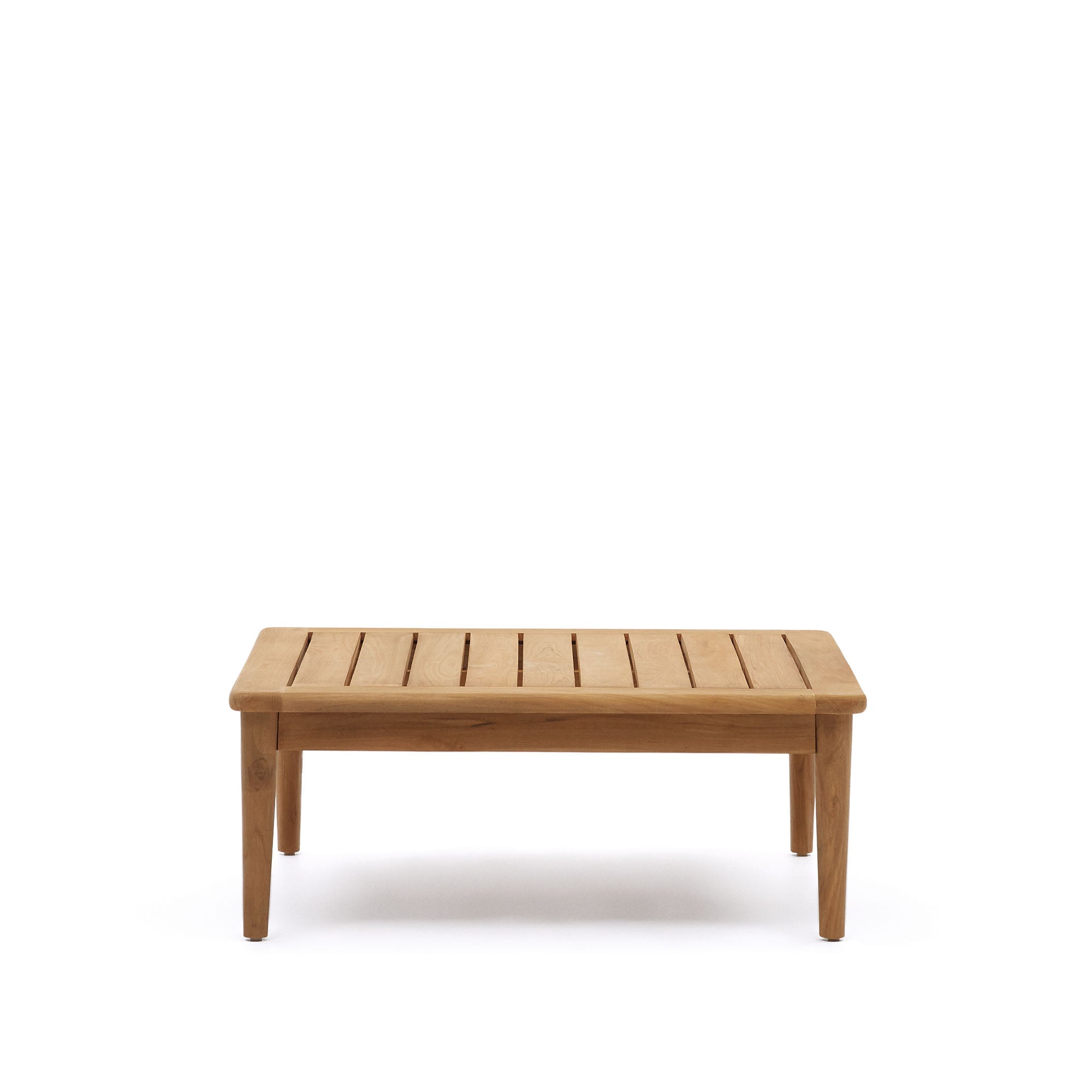 Portitxol solid teak coffee table, 80 x 80 cm - Product Image