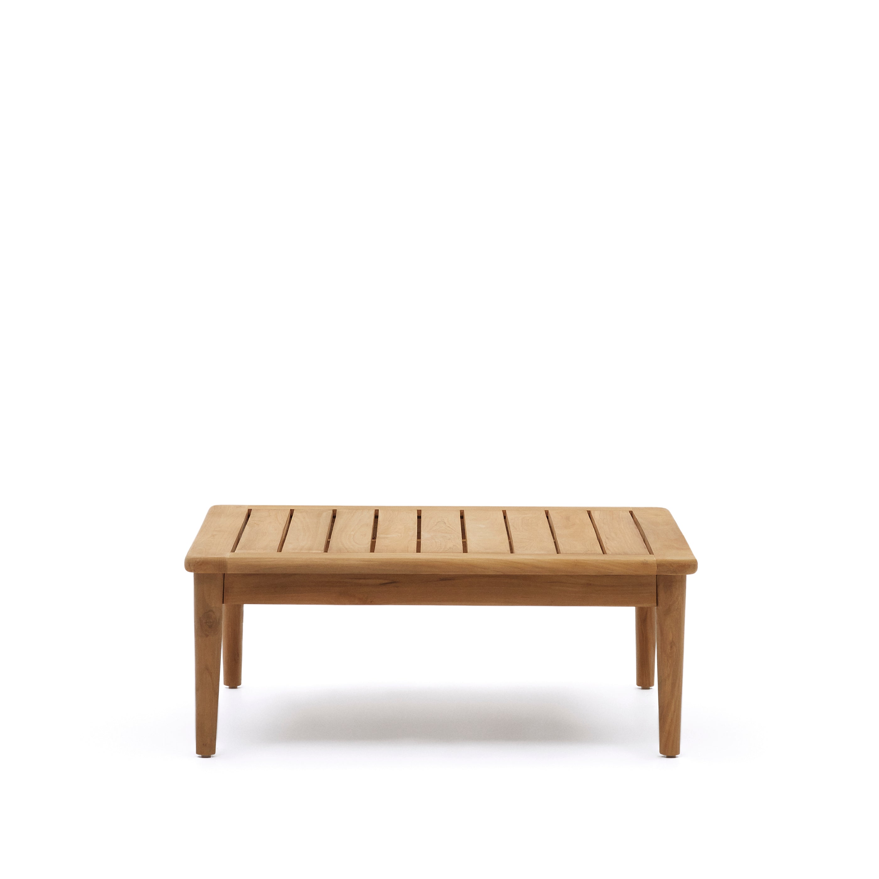 Portitxol solid teak coffee table, 80 x 80 cm - Product Image