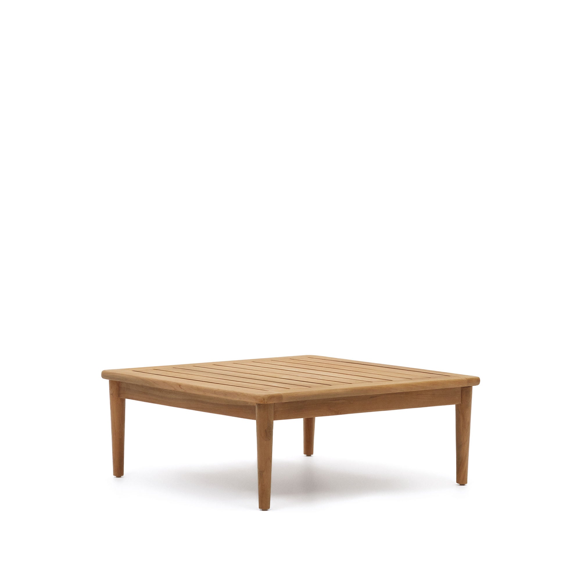 Portitxol solid teak coffee table, 80 x 80 cm - Product Image
