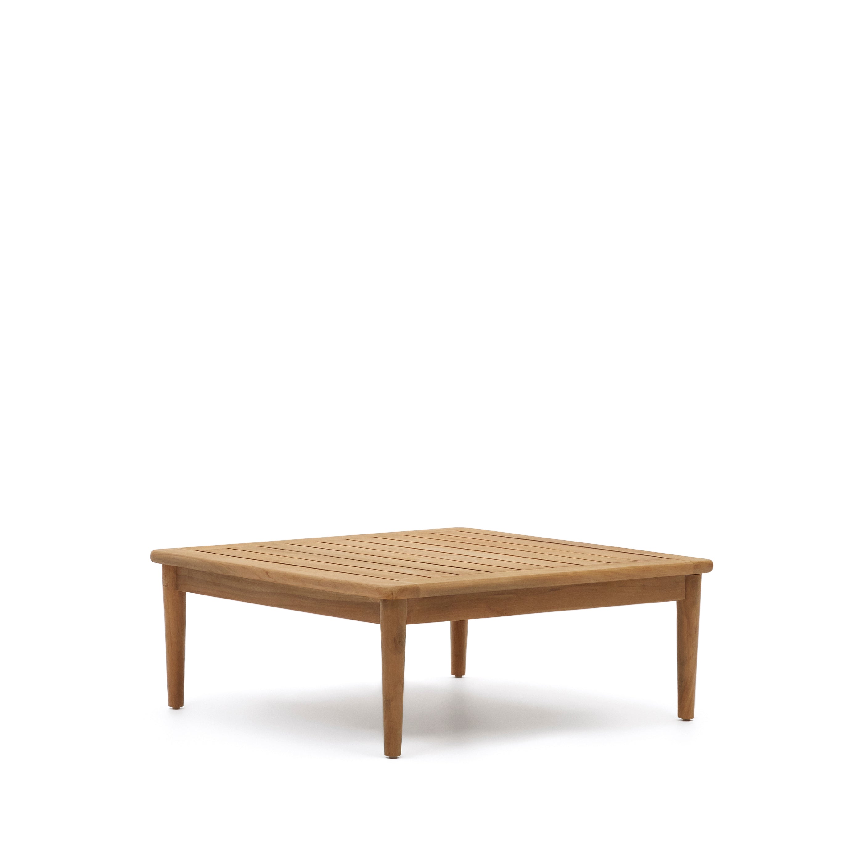 Portitxol solid teak coffee table, 80 x 80 cm - Product Image