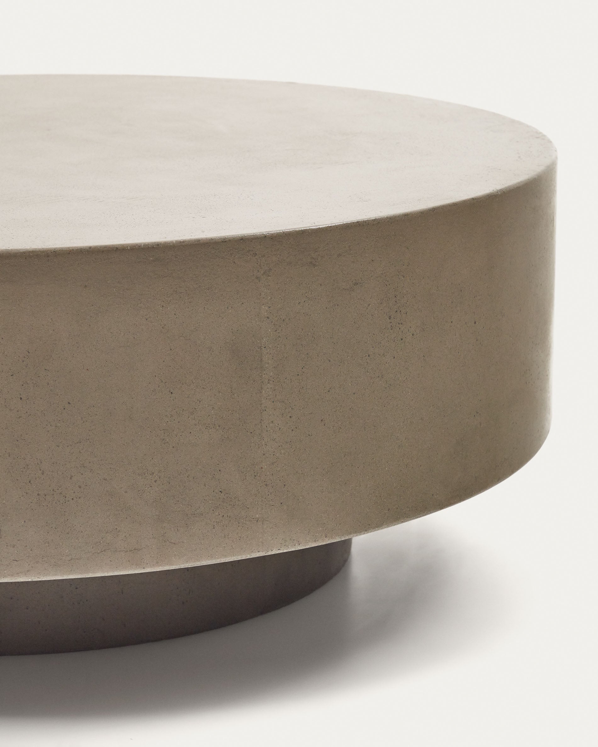 Garbet cement coffee table, Ø 80 cm - Detail