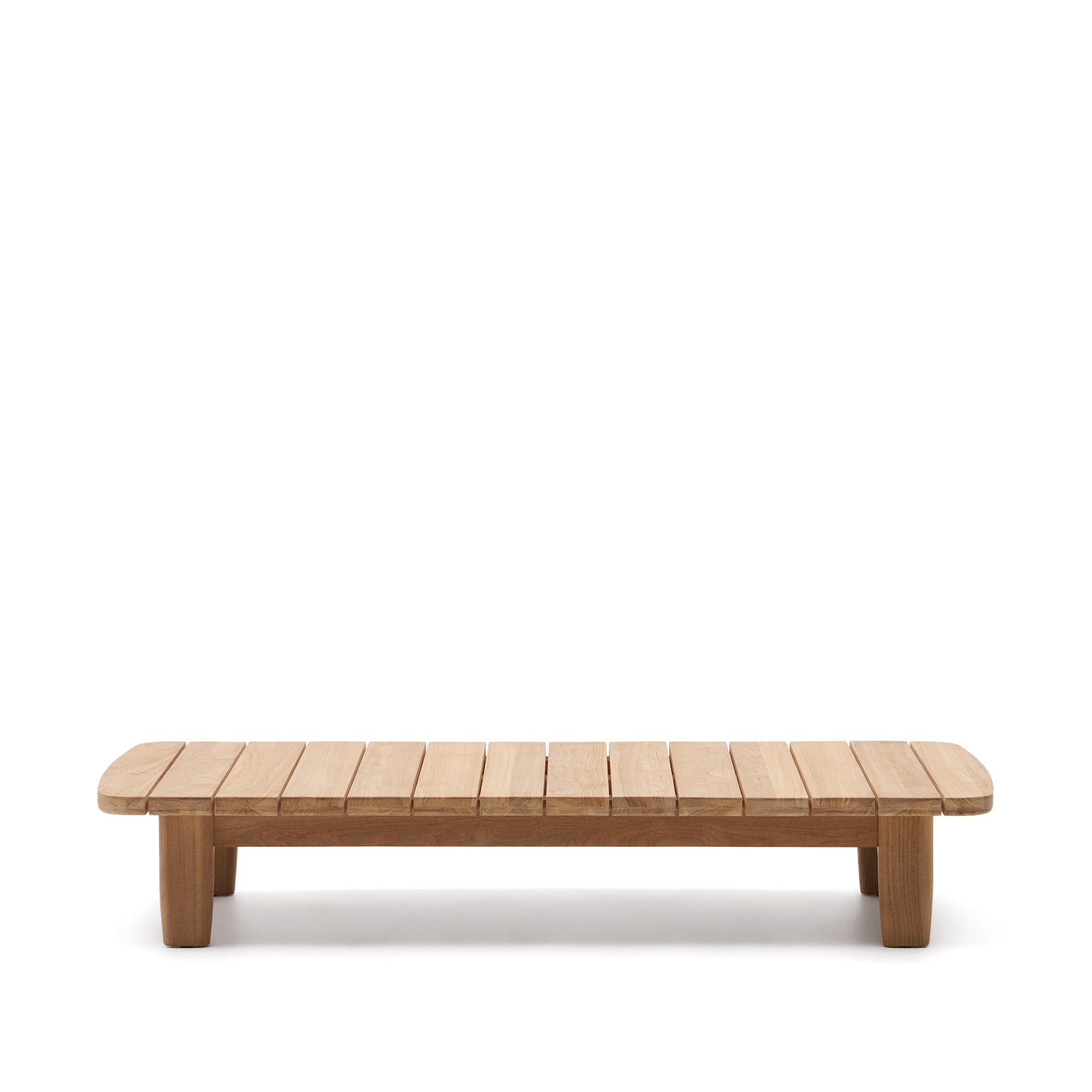 Tirant coffee table made from solid teak wood 140 x 70 cm FSC 100% - Product Image