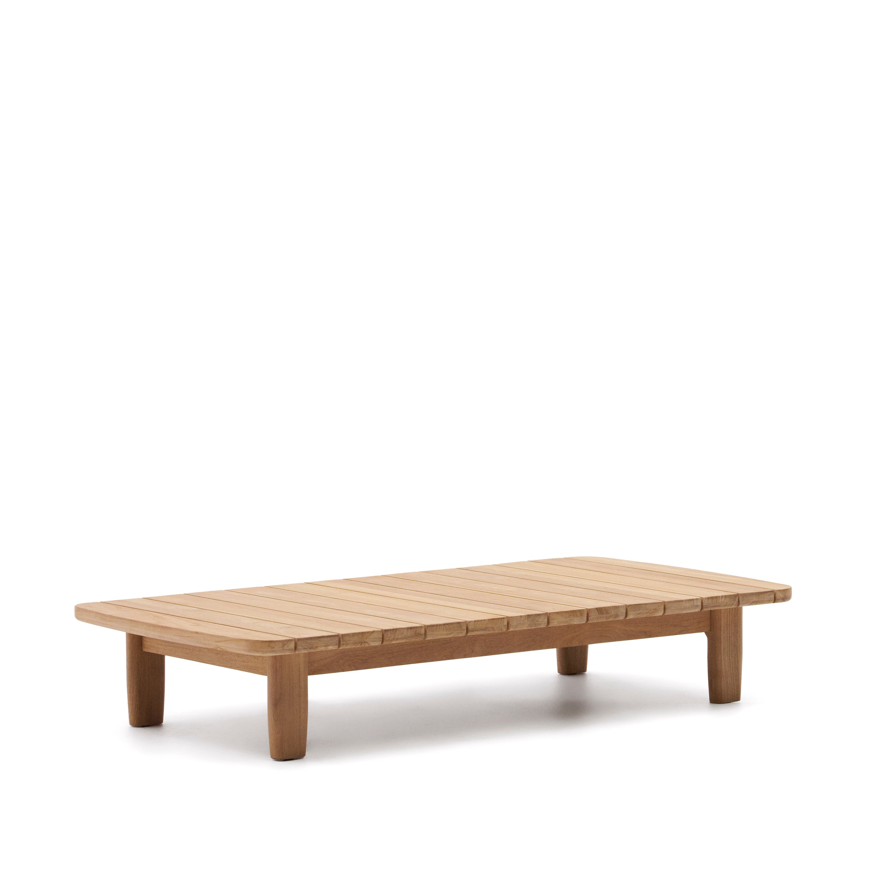 Tirant coffee table made from solid teak wood 140 x 70 cm FSC 100% - Product Image