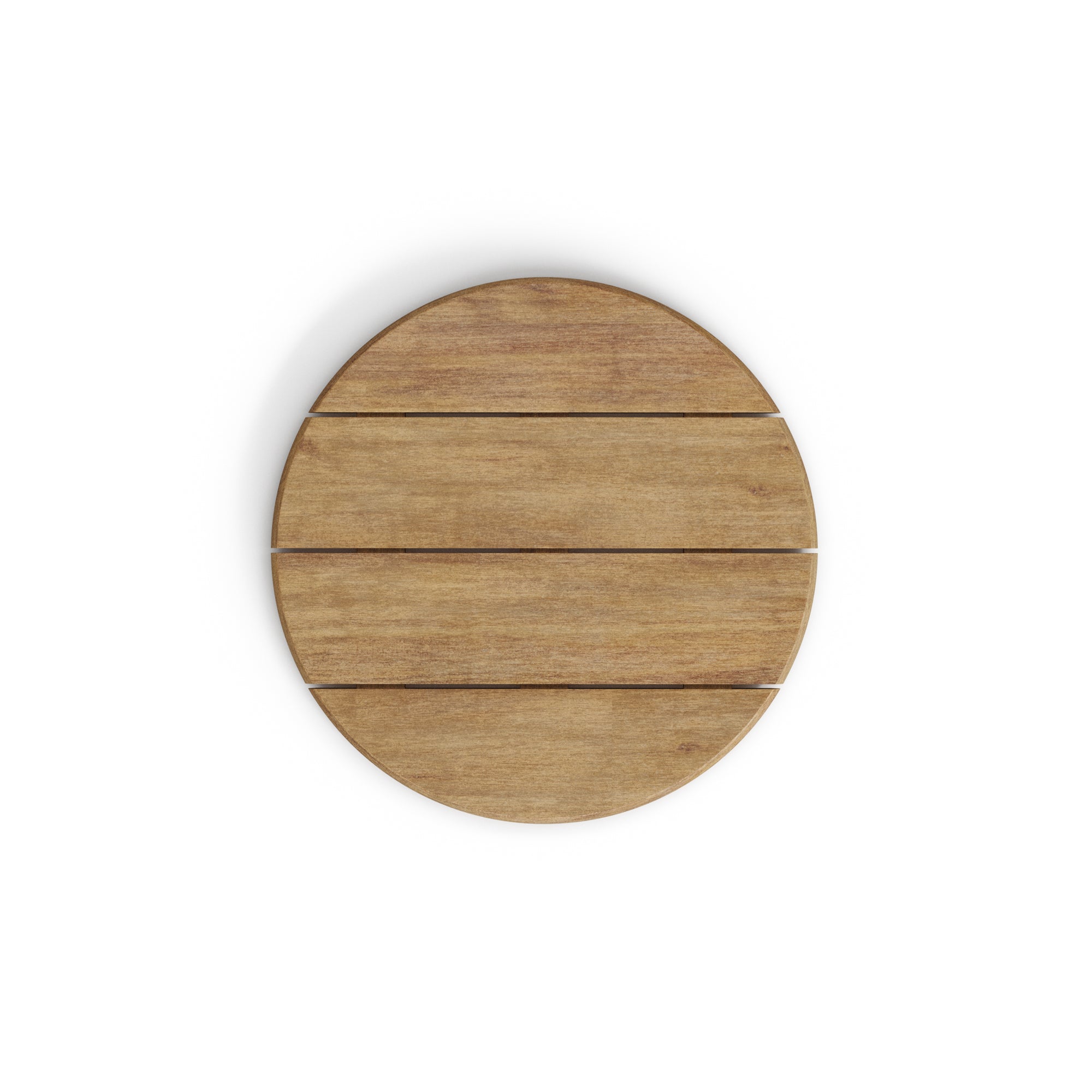 Saura coffee table with white terrazzo and natural acacia top, 32 x Ø55 cm FSC 100% - Product Image