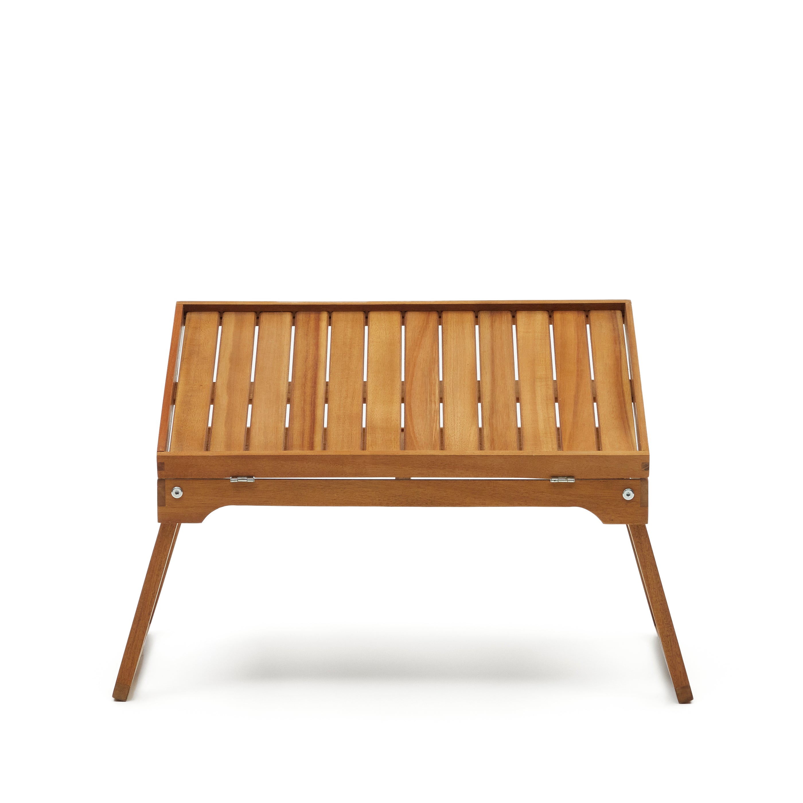 Mani folding tray made from solid acacia wood FSC 100% - Product Image
