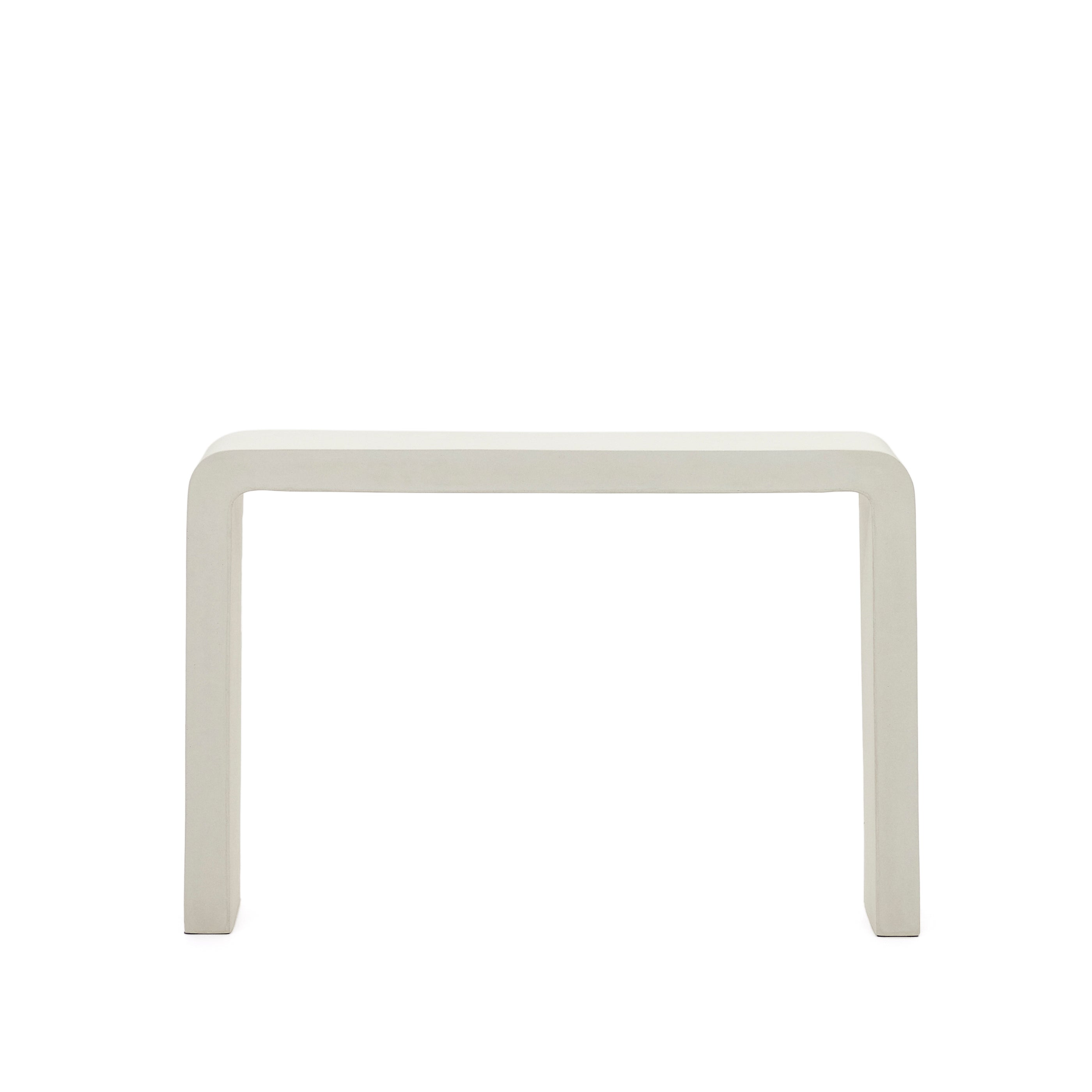 Aiguablava console in white cement, 120 x 80 cm - Product Image