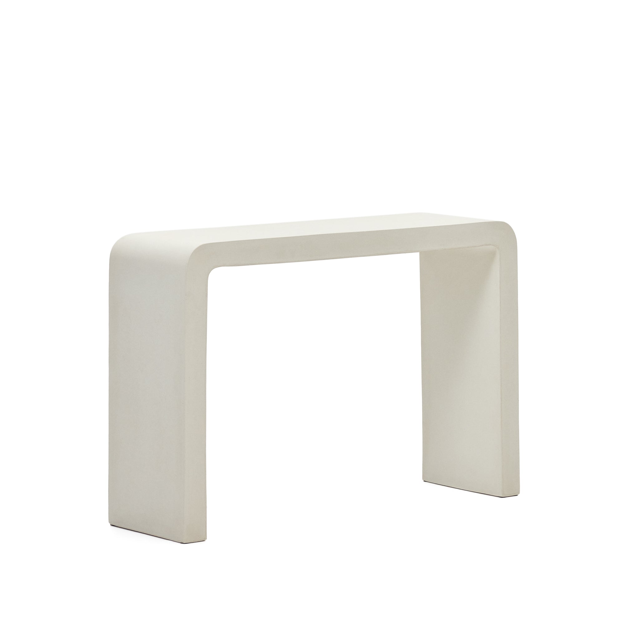 Aiguablava console in white cement, 120 x 80 cm - Product Image