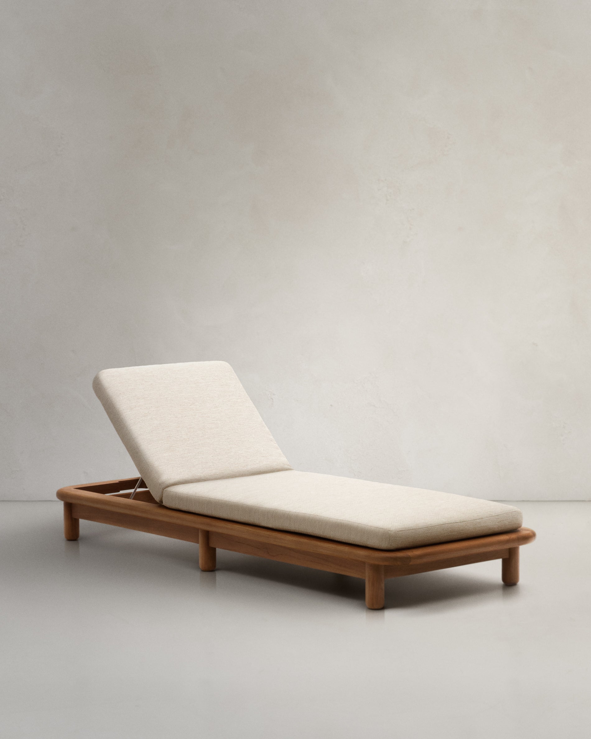 Turqueta sun lounger made from solid teak wood FSC 100% - Product View