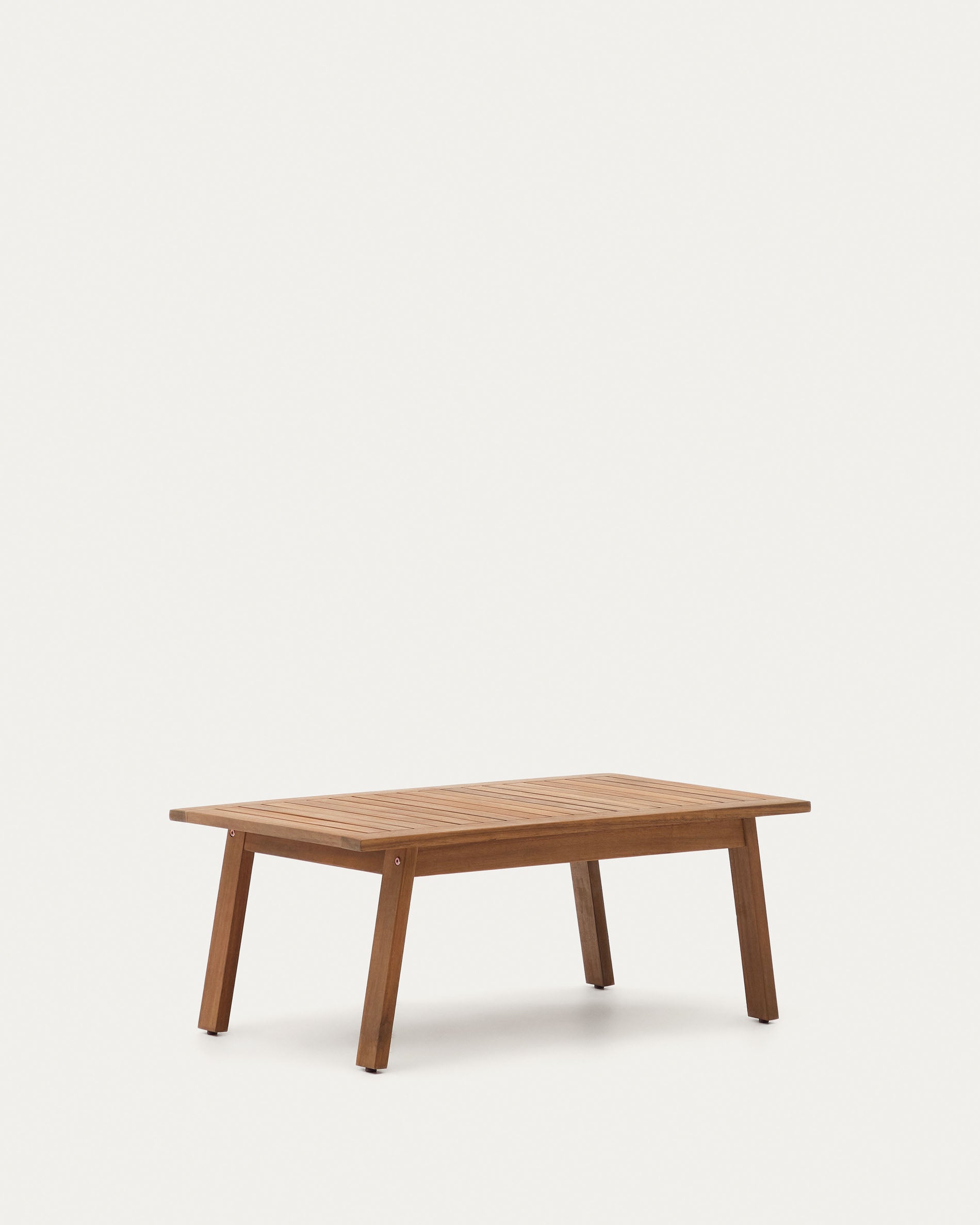 Frares set, 2 seater sofa, 2 armchairs & coffee table, made from solid acacia wood - Product View