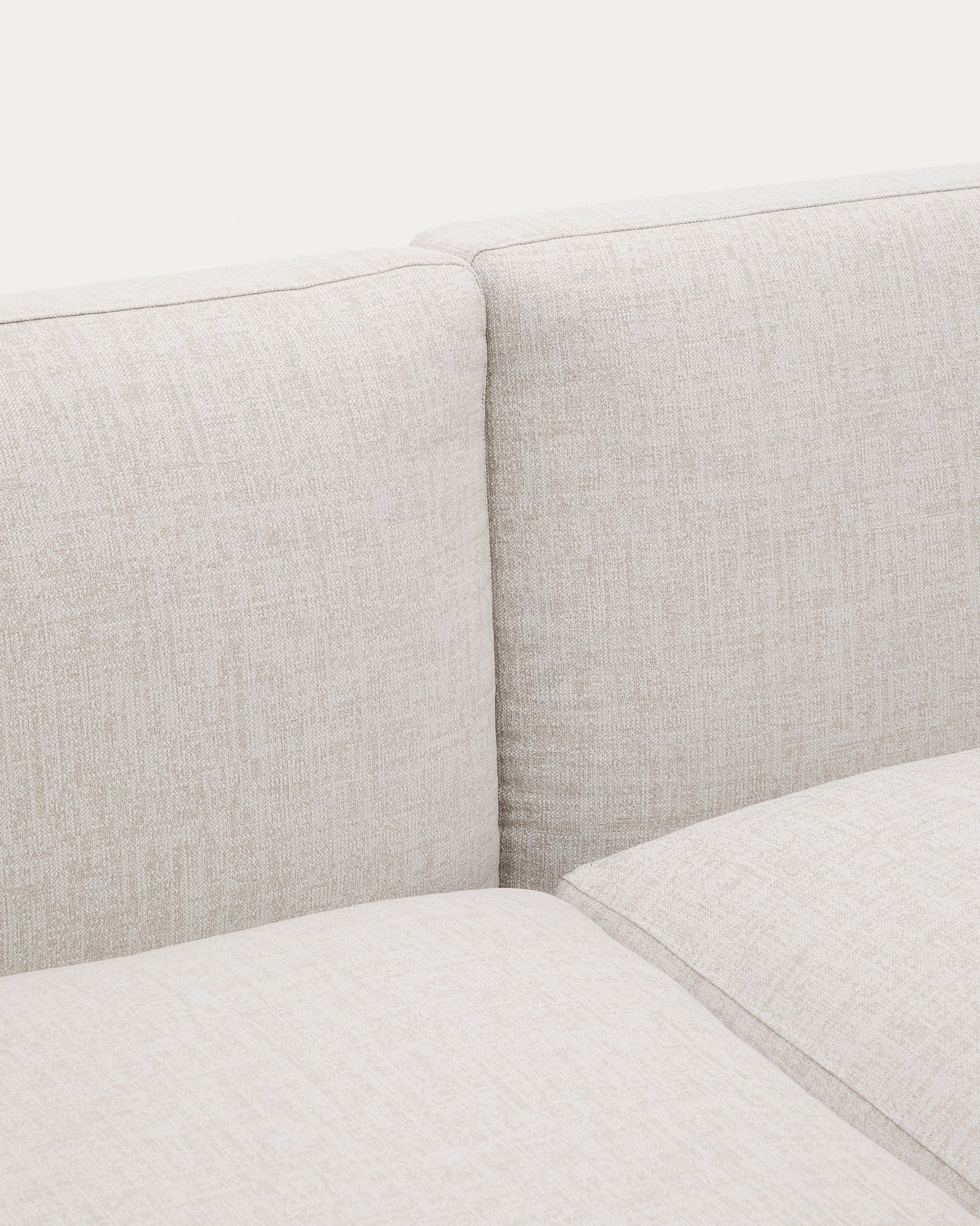 Sorells 4-seater modular outdoor sofa in aluminium with green finish 370 cm - Detail
