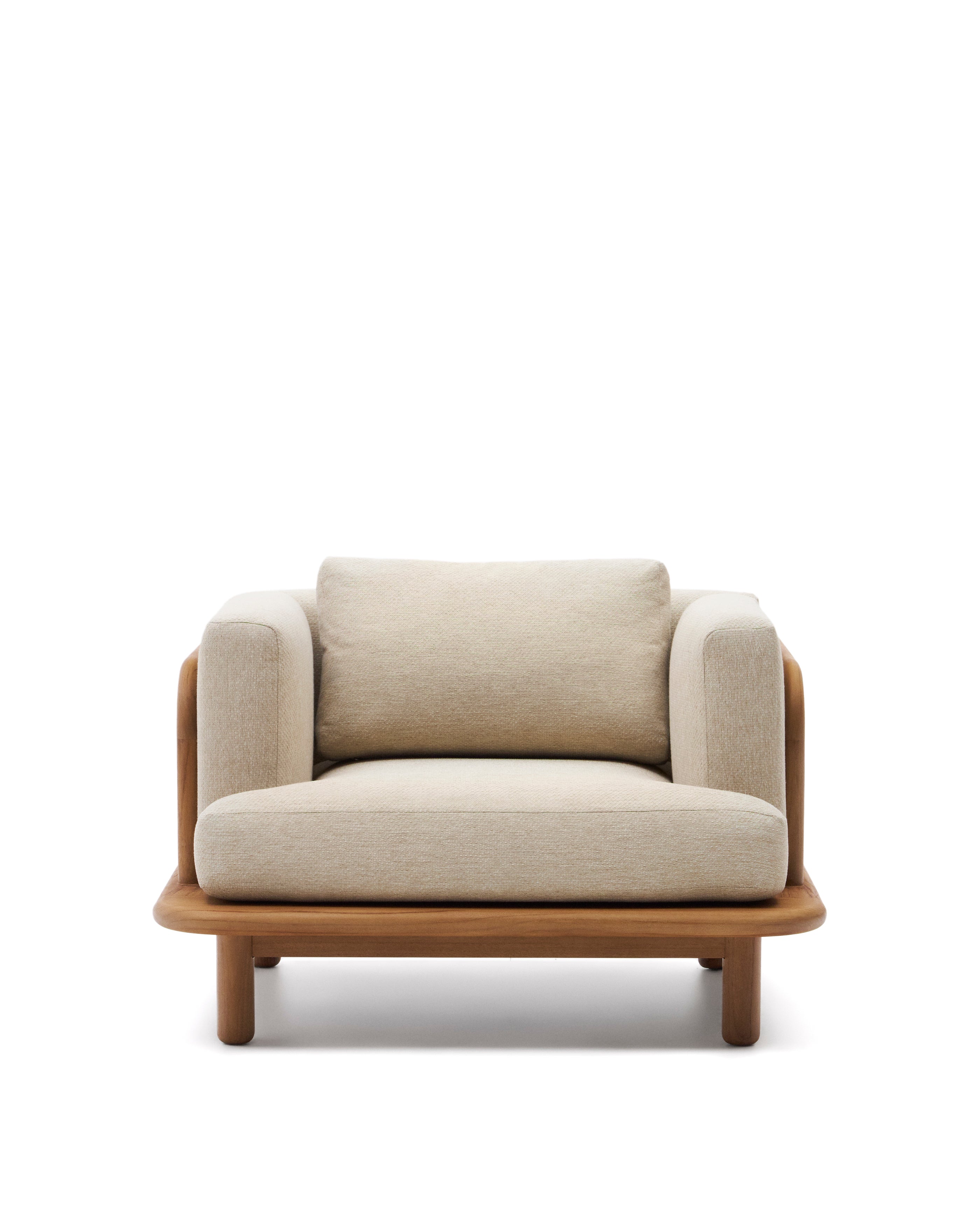 Turqueta armchair made from solid teak wood FSC 100% - Product Image