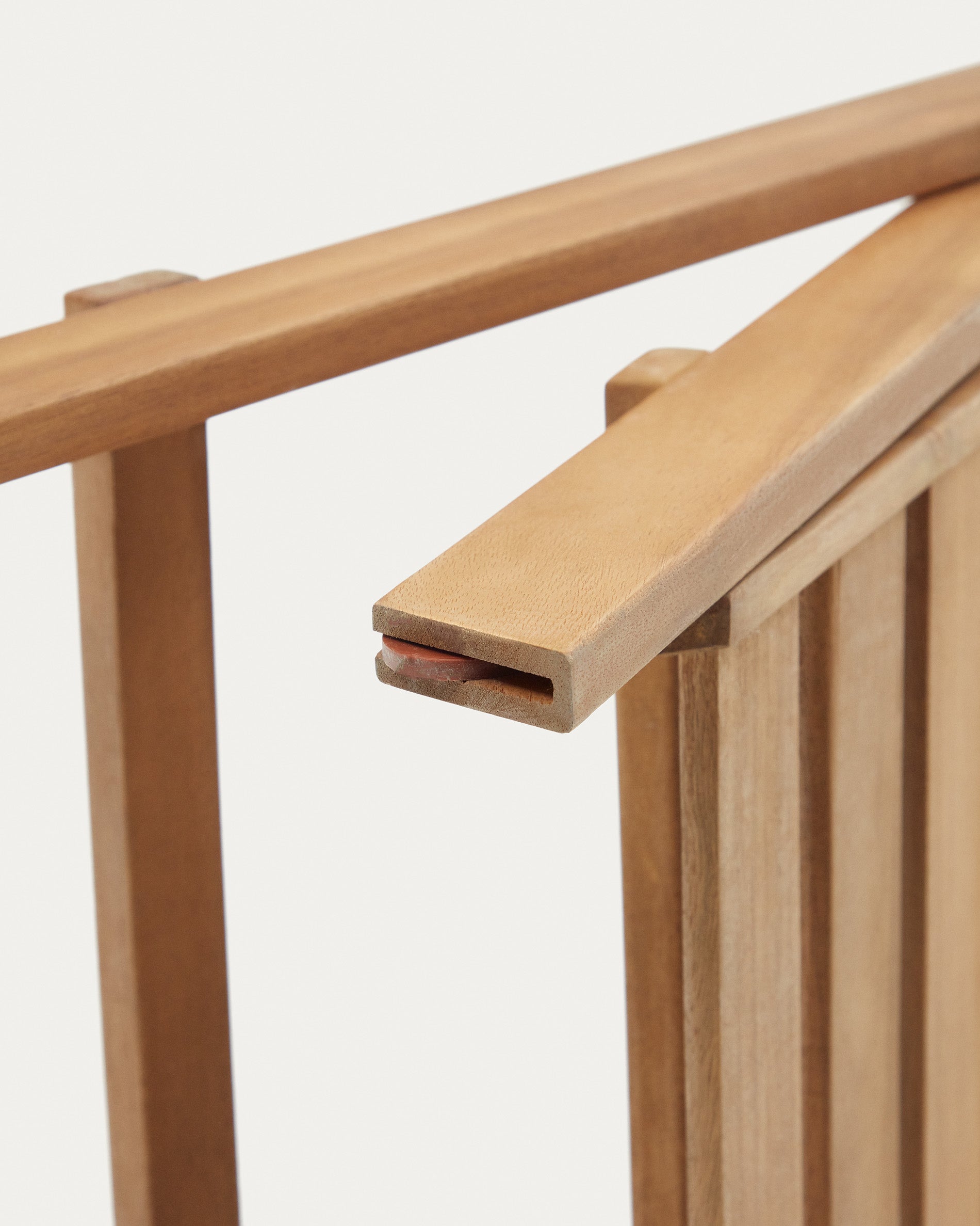 Victora outdoor shelving unit made from solid acacia wood, 70 x 85 cm FSC 100% - Detail