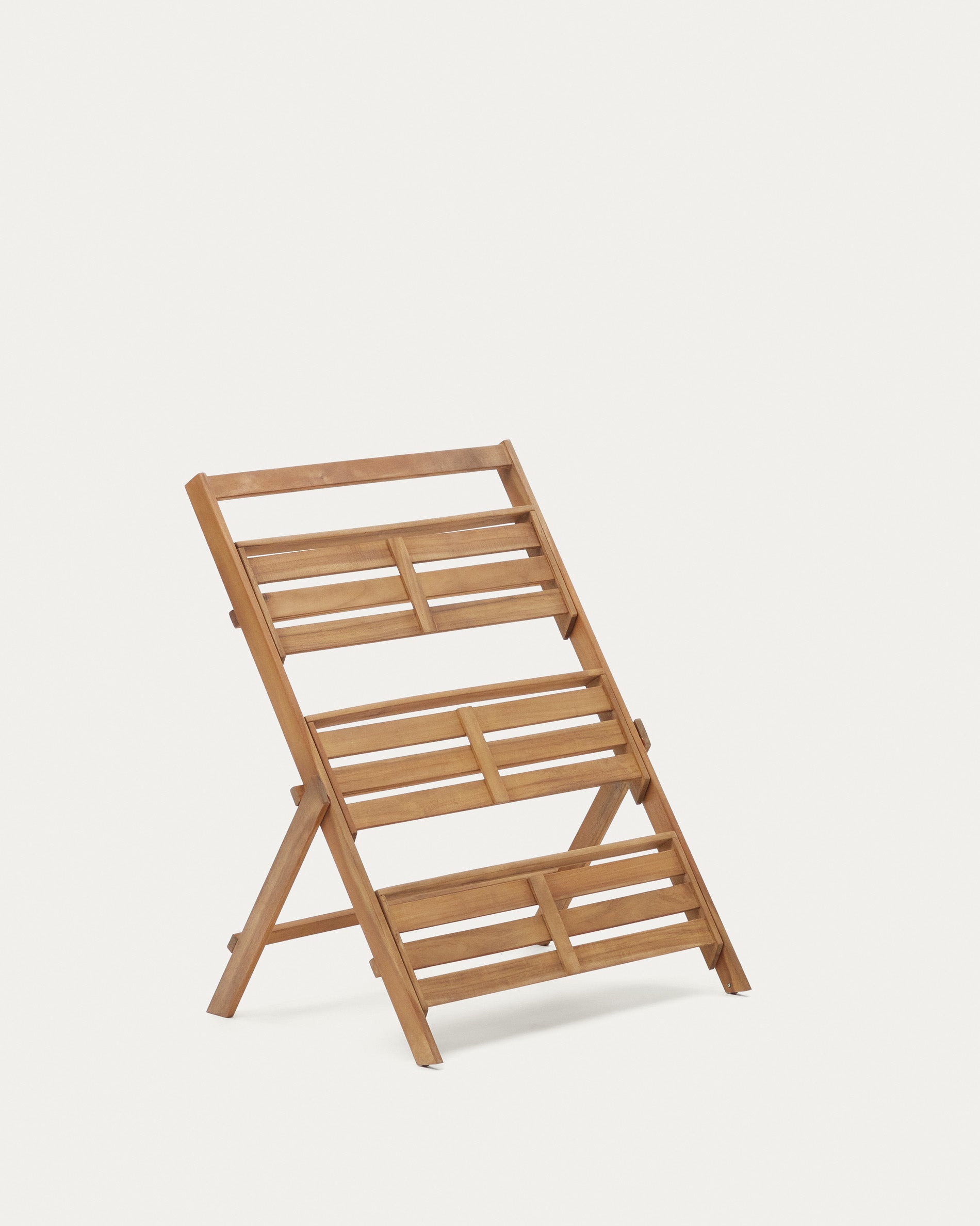 Victora outdoor shelving unit made from solid acacia wood, 70 x 85 cm FSC 100% - Product View
