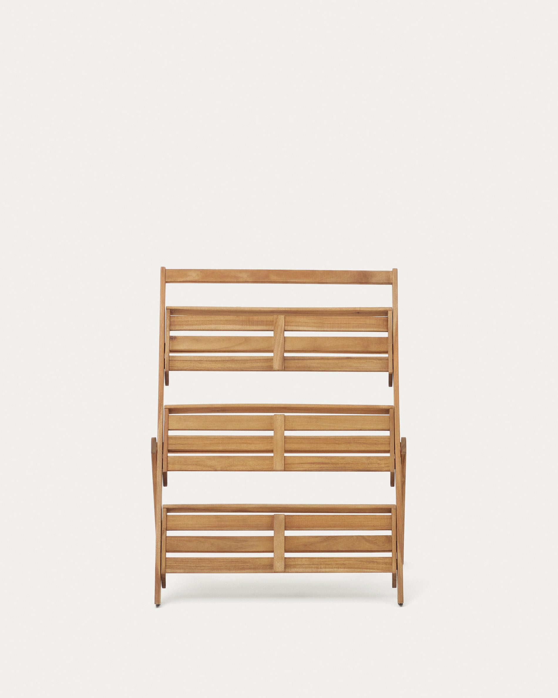 Victora outdoor shelving unit made from solid acacia wood, 70 x 85 cm FSC 100% - Product View