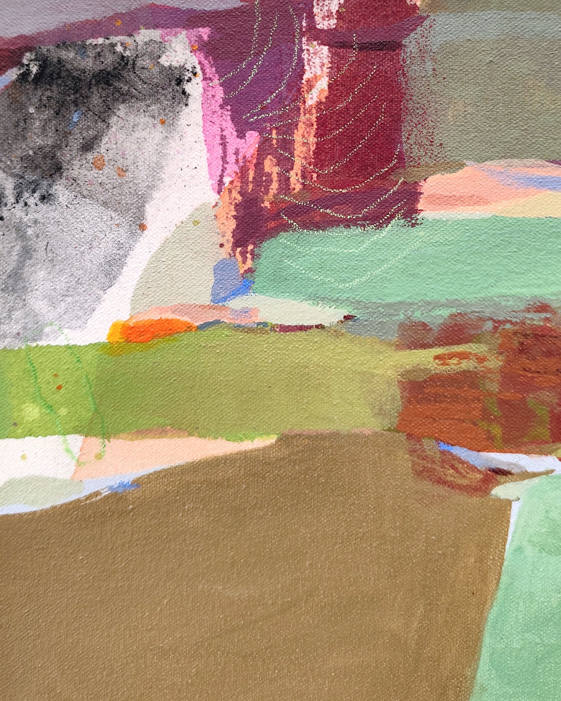 Loose my footing - Detail