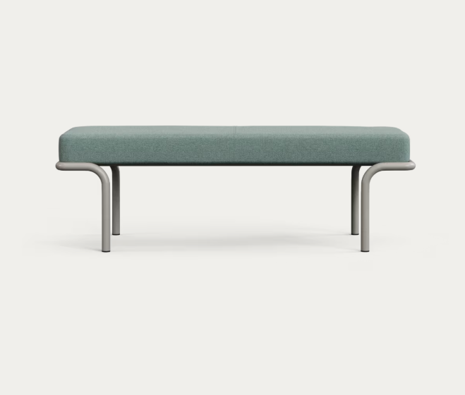 Füsti-Molnár Ákos - Egyedi Compo pad Austin turquise/steel beige láb