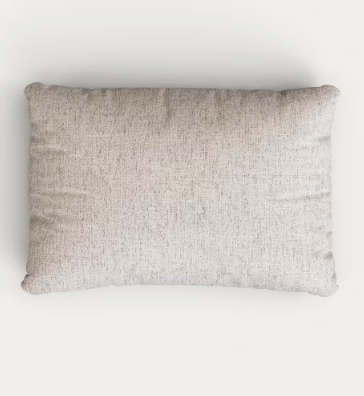 Hegyi Dániel-Sorells párna 75 x 50 cm Salina Light Grey szövettel