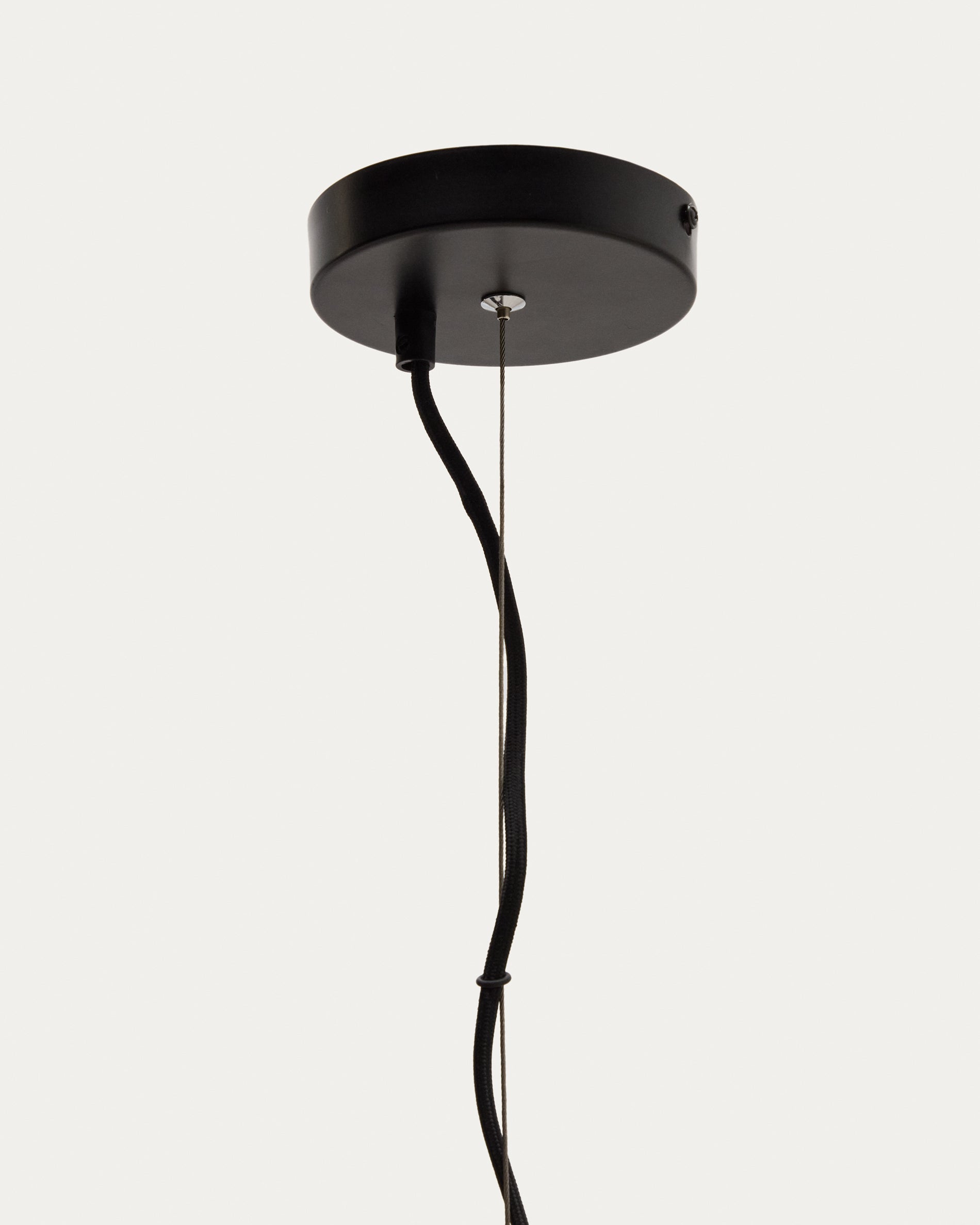 Portol green ceramic ceiling lamp - Detail