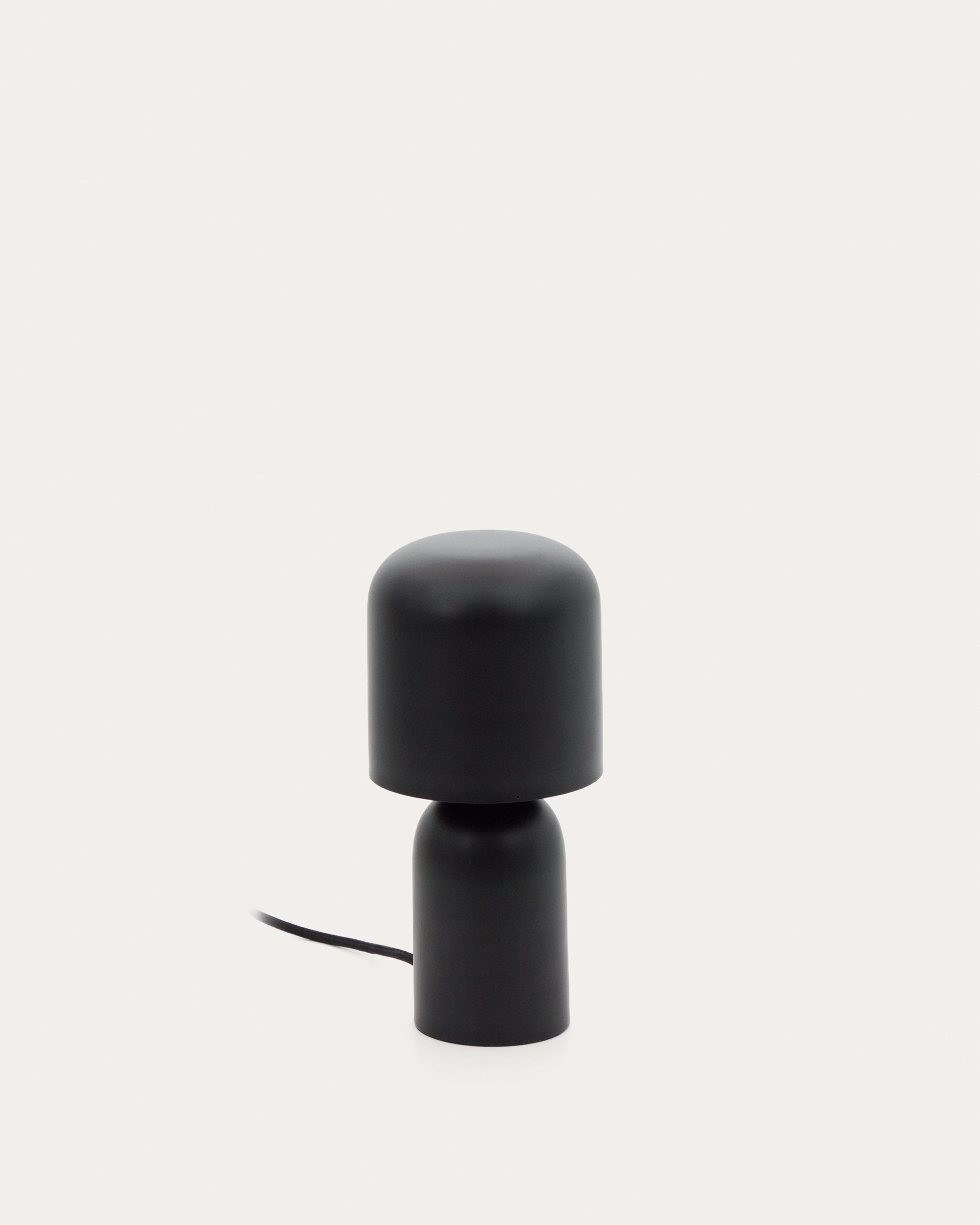 Monze table lamp in black painted metal - Product View